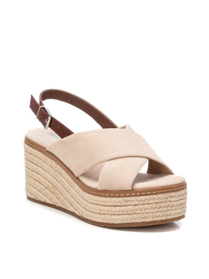 SANDALI CON ZEPPA 172579 BEIGE