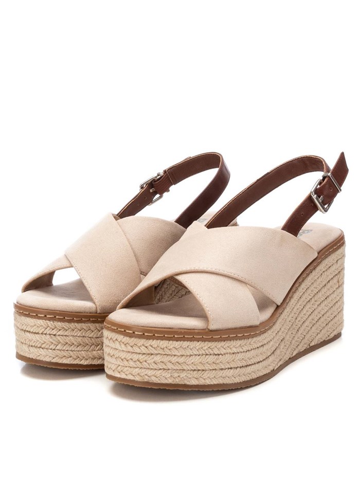 SANDALI CON ZEPPA 172579 BEIGE