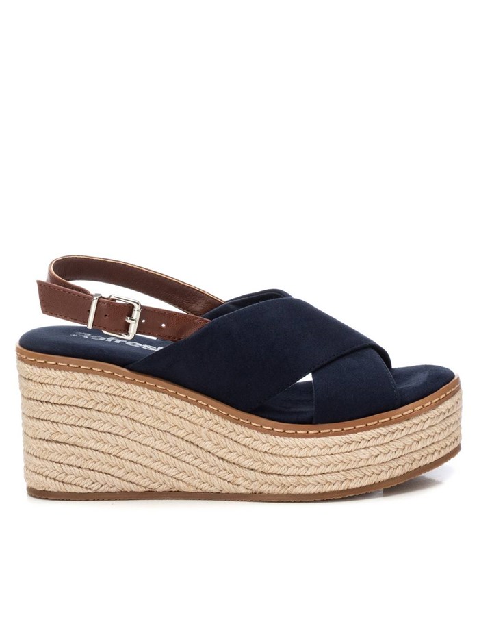 SANDALI CON ZEPPA 172579 BLU