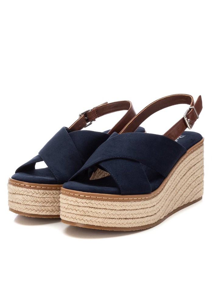 SANDALI CON ZEPPA 172579 BLU