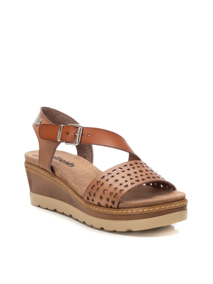 SANDALI CON ZEPPA 172846 TAUPE
