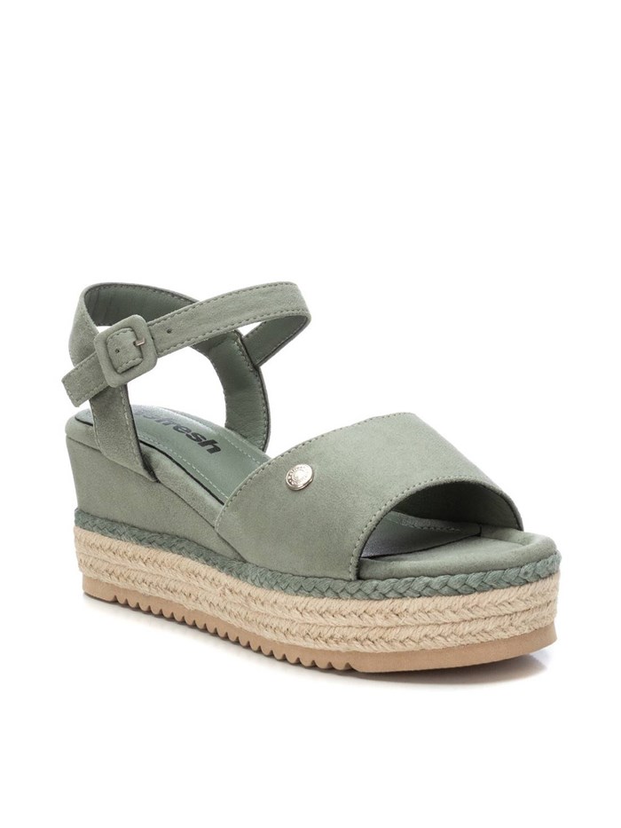 SANDALI CON ZEPPA 172660 VERDE