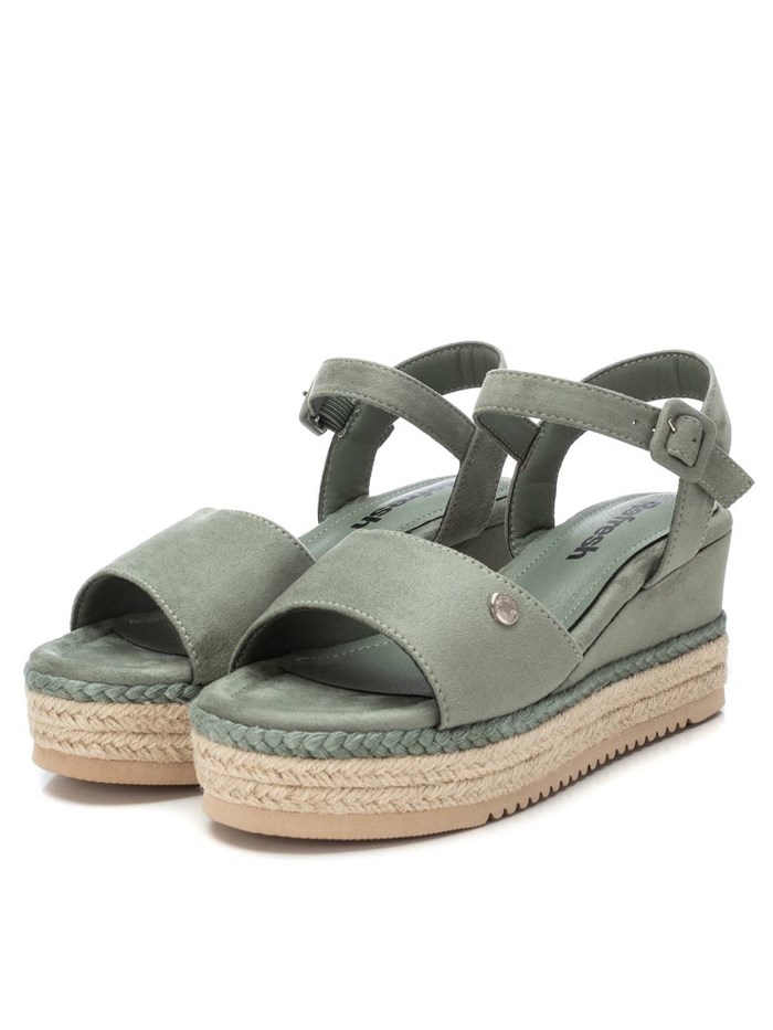 SANDALI CON ZEPPA 172660 VERDE