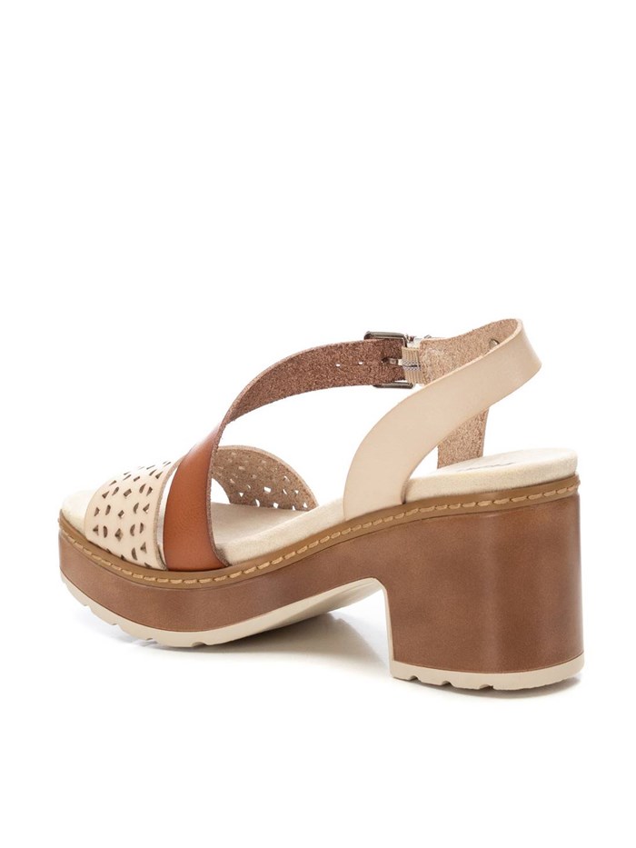 SANDALI CON TACCO 172845 BEIGE