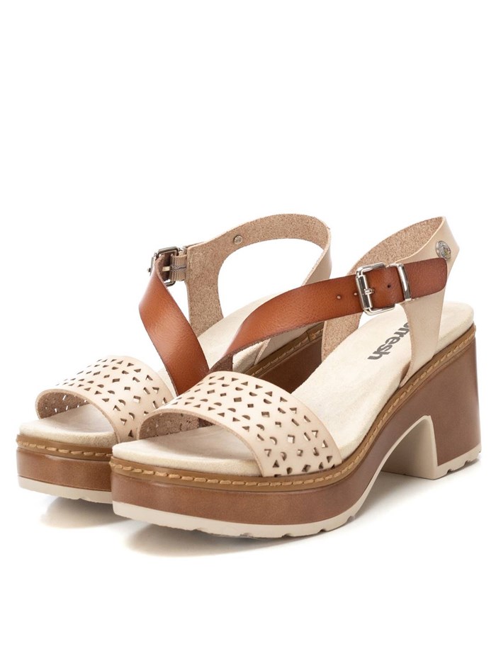 SANDALI CON TACCO 172845 BEIGE