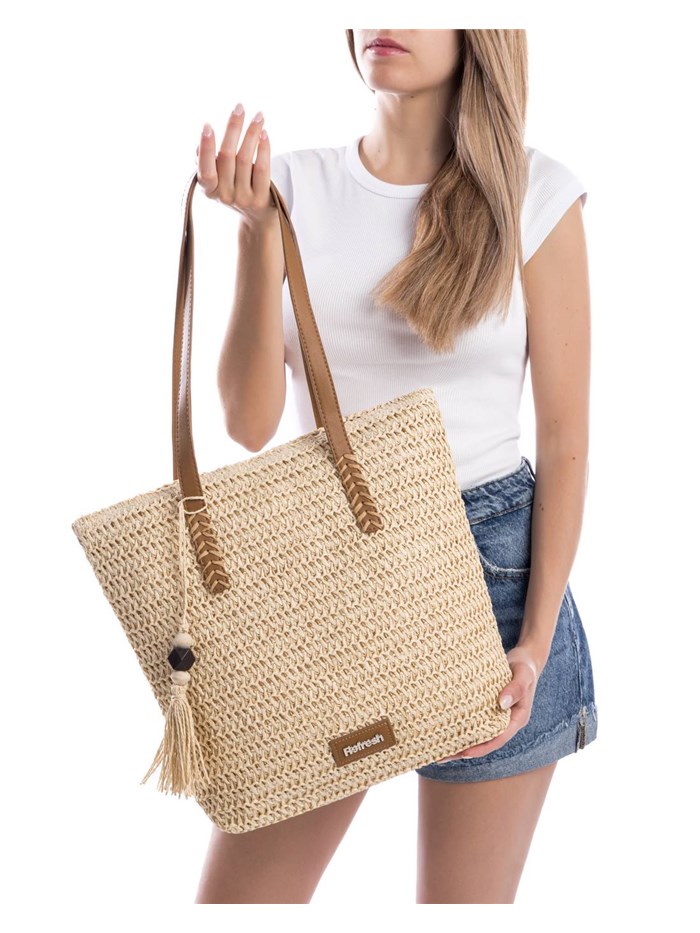 BORSA A SPALLA 183300 BEIGE