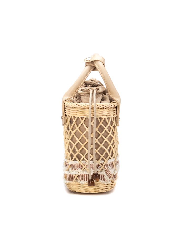 BORSA A MANO 186211 BEIGE