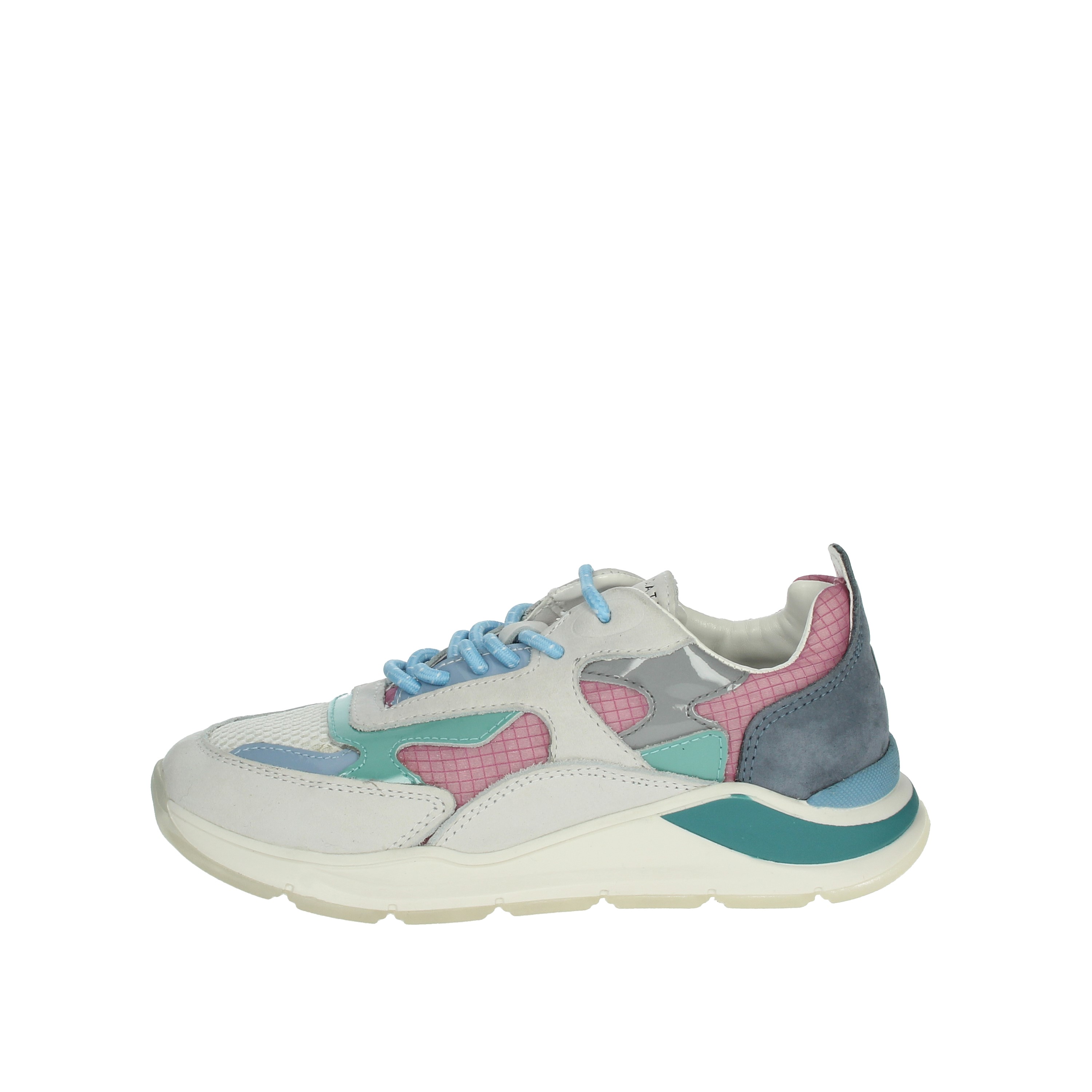 SNEAKERS BASSA J321-FG2-NK-PK BIANCO/ROSA