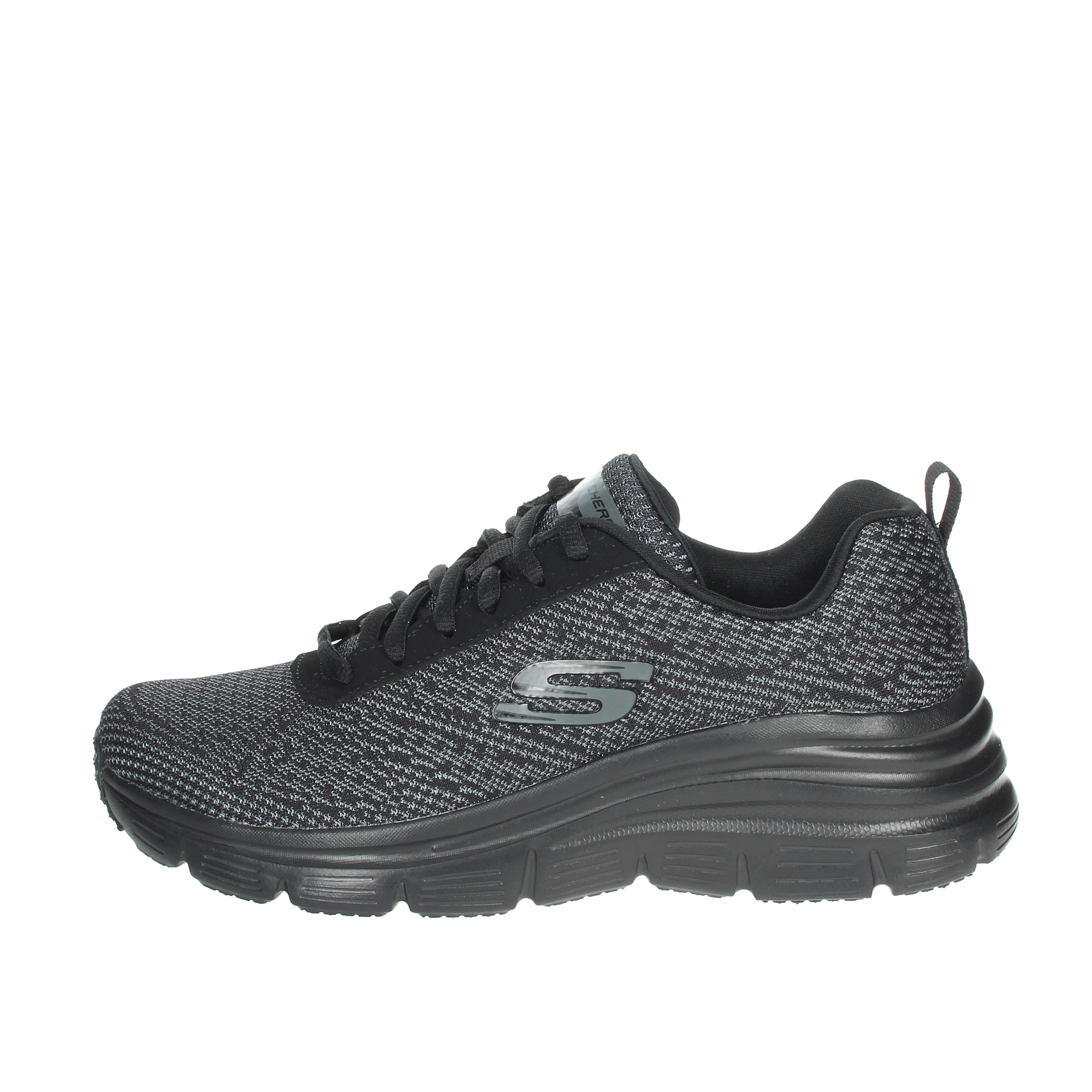 SNEAKERS BASSA 12719 NERO