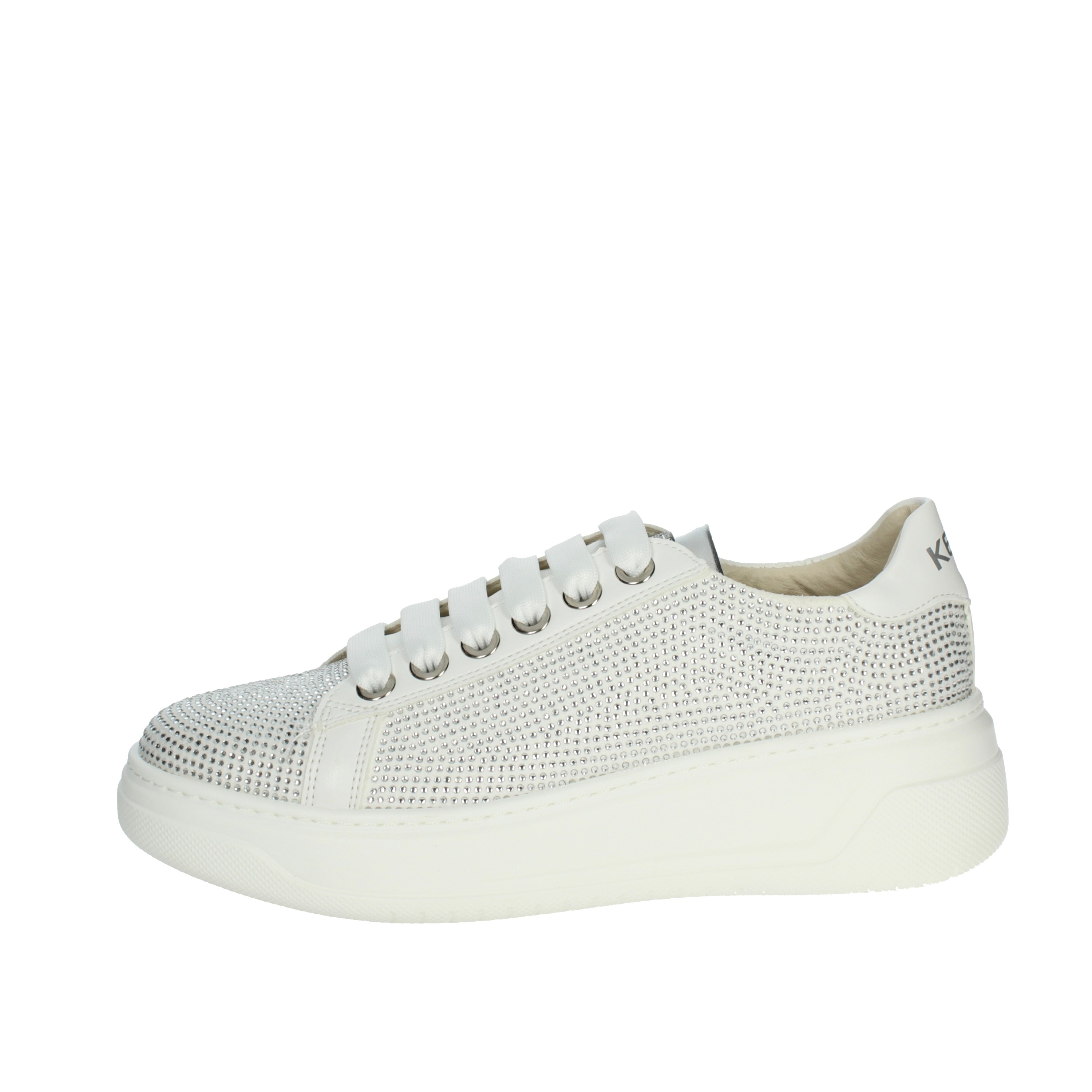 SNEAKERS BASSA K-7740 BIANCO