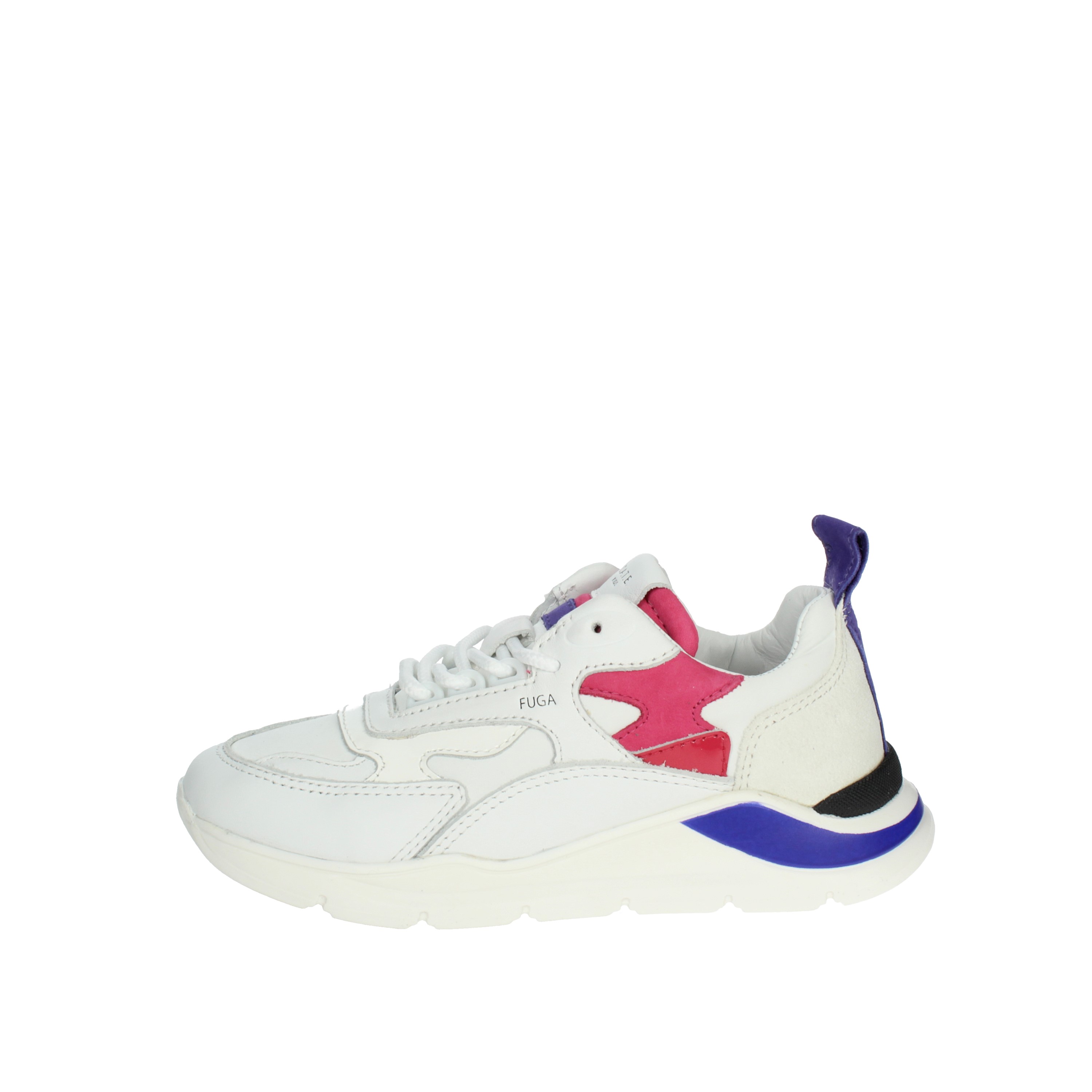 SNEAKERS BASSA J361-F2-NY BIANCO/FUCSIA