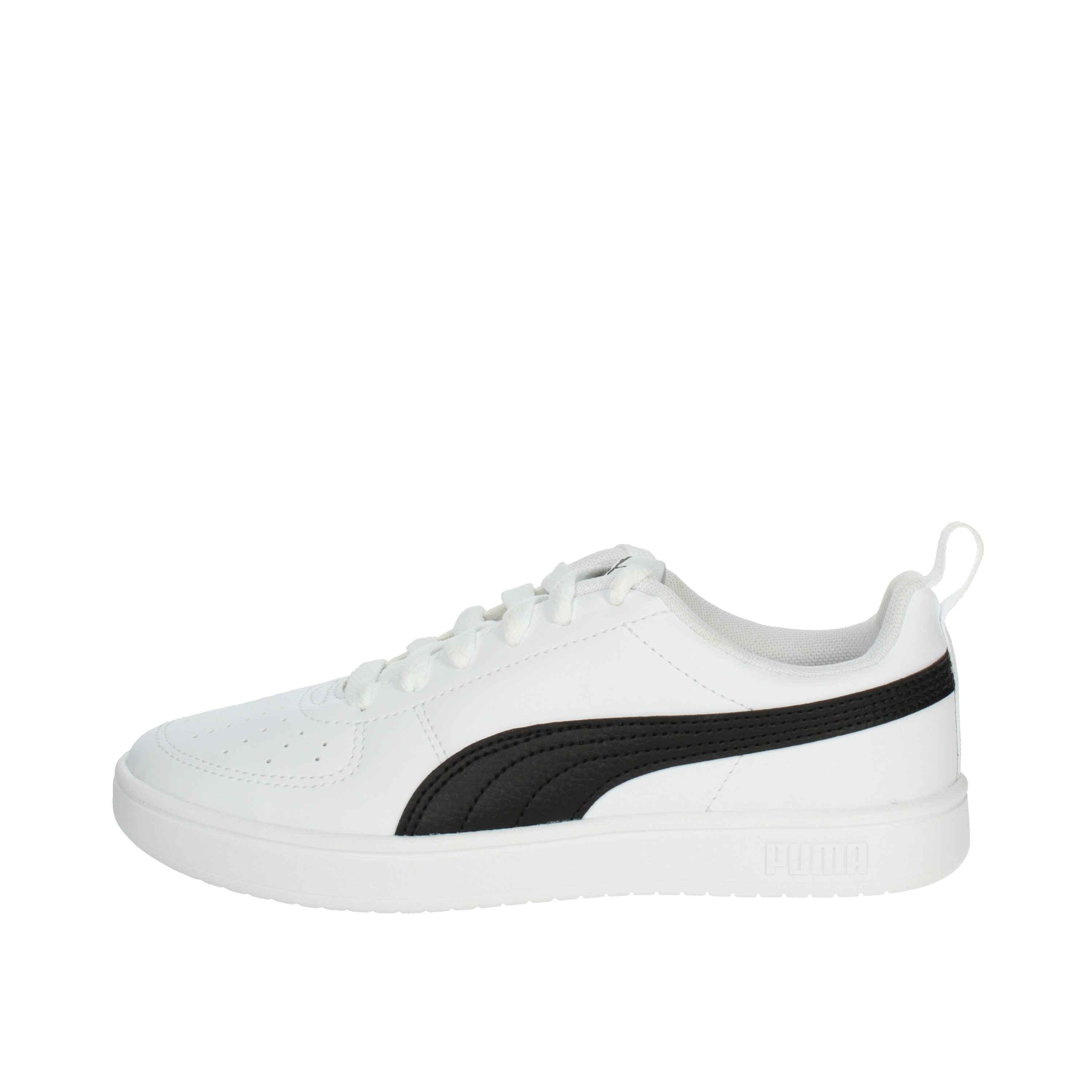 SNEAKERS BASSA 384311 BIANCO/NERO