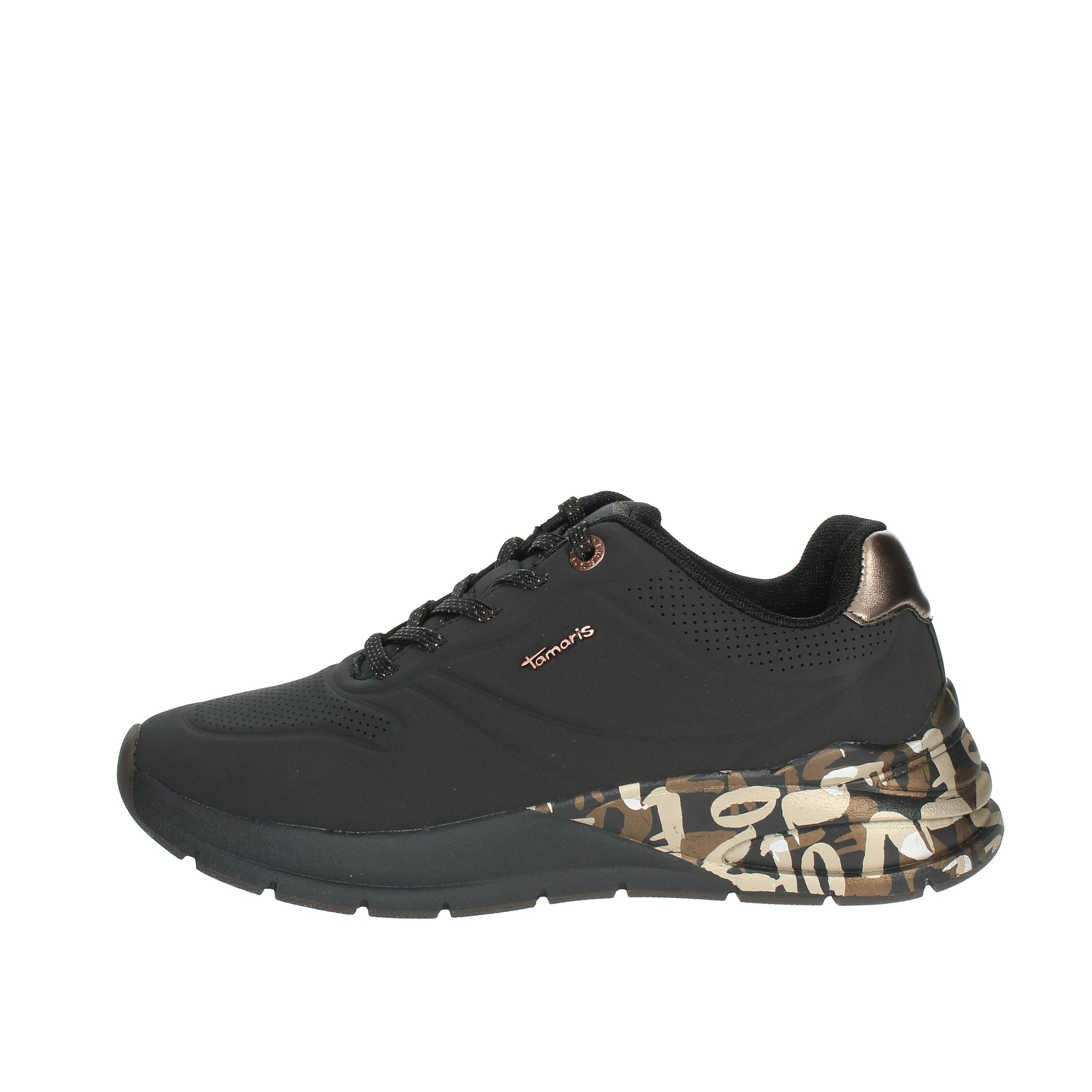 SNEAKERS BASSA 1-23748-41 NERO