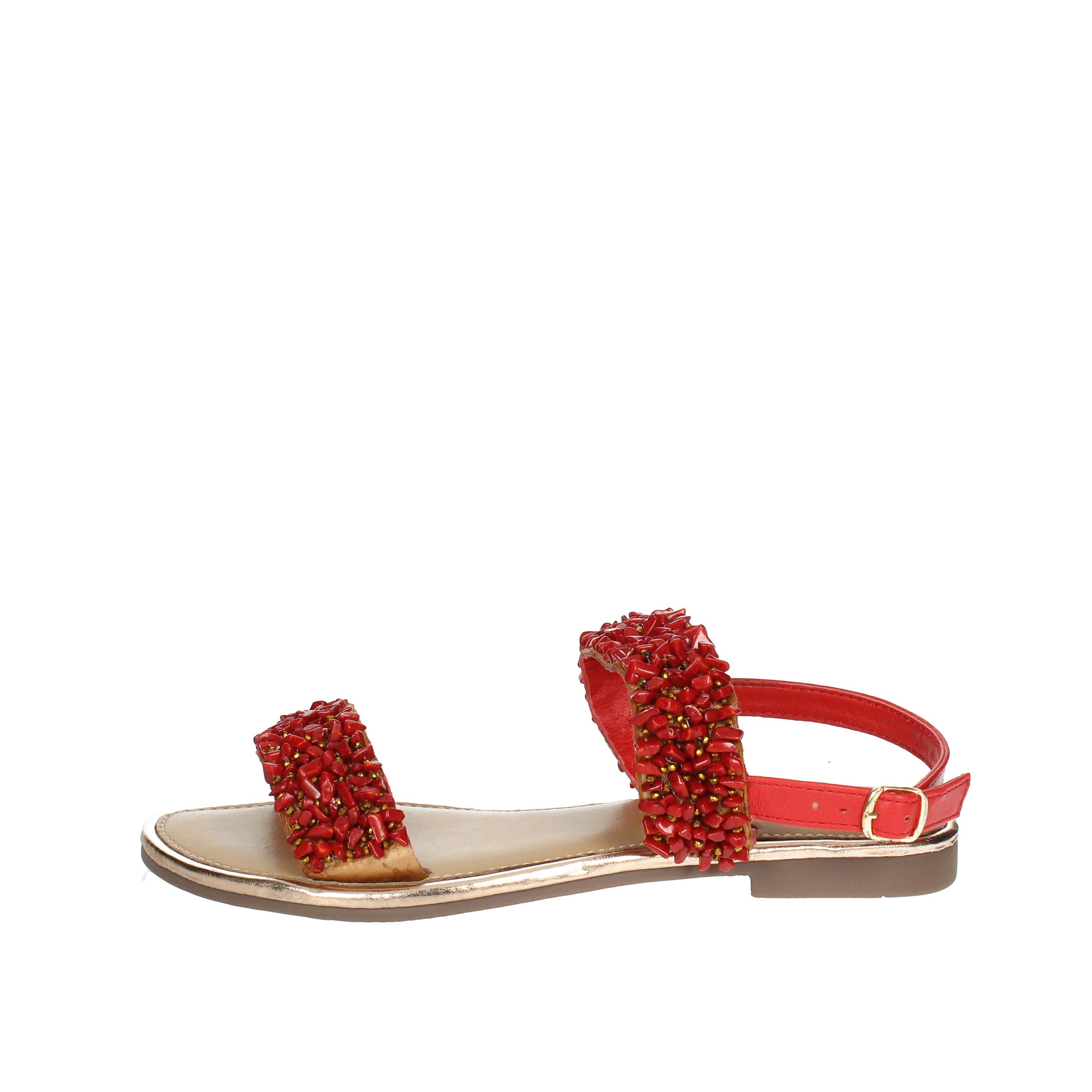 SANDALI BASSI 2319003 ROSSO