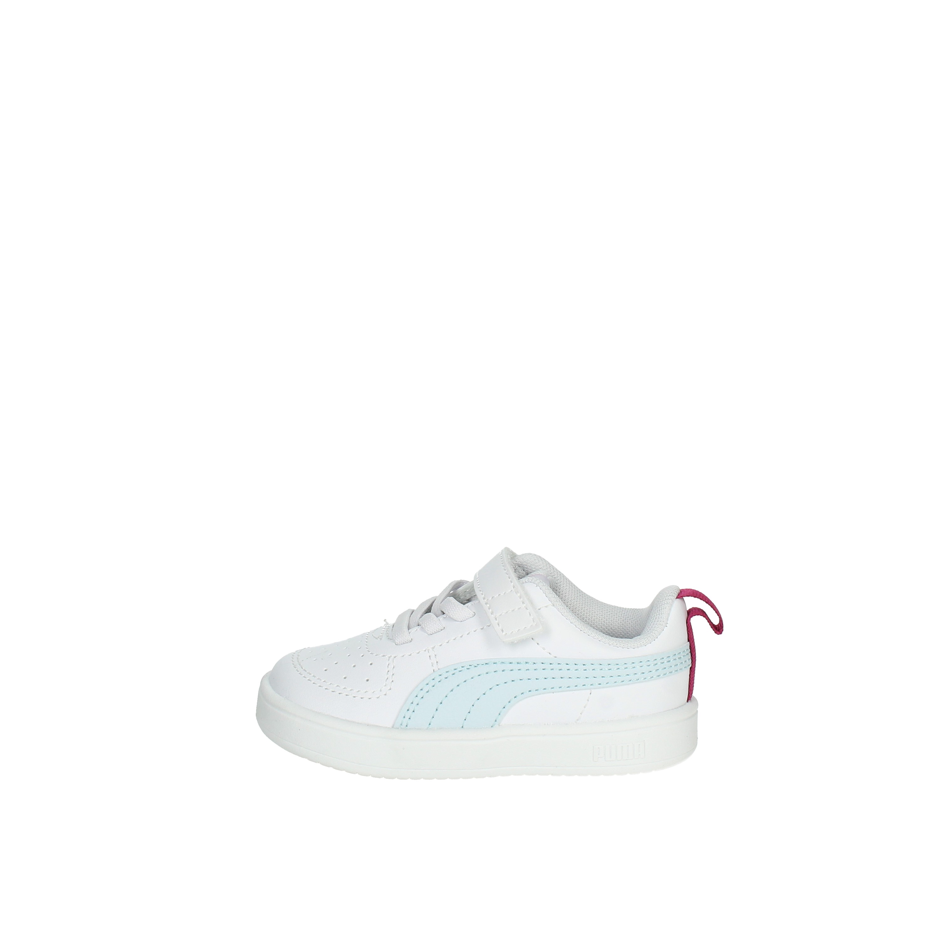 SNEAKERS BASSA 384314 BIANCO/CELESTE