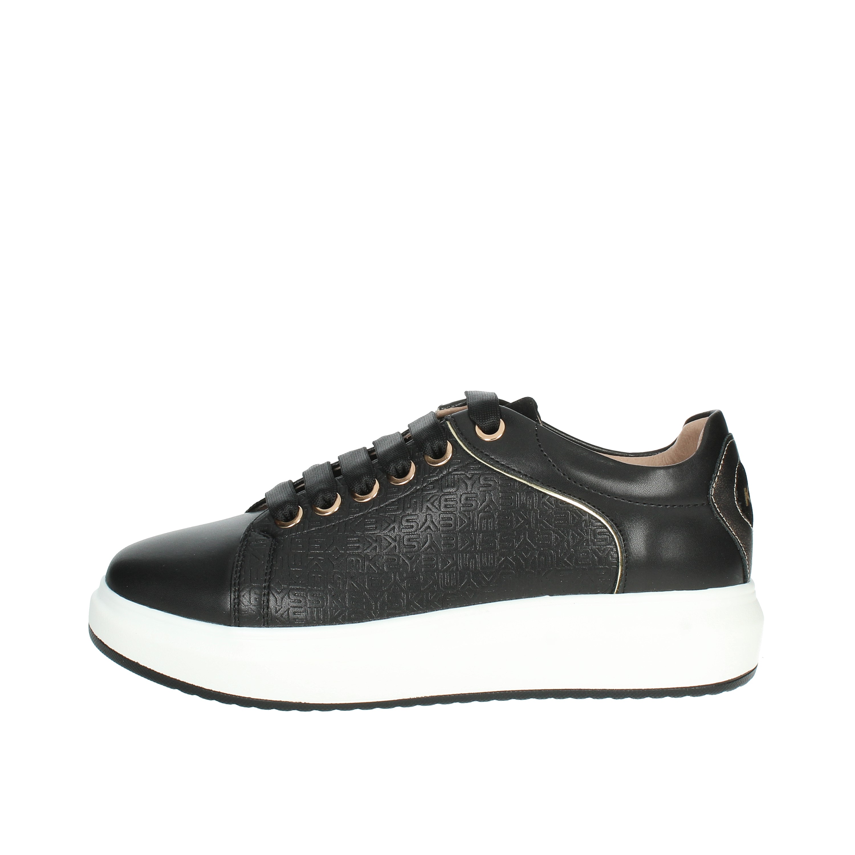 SNEAKERS BASSA K-8303 NERO/ORO