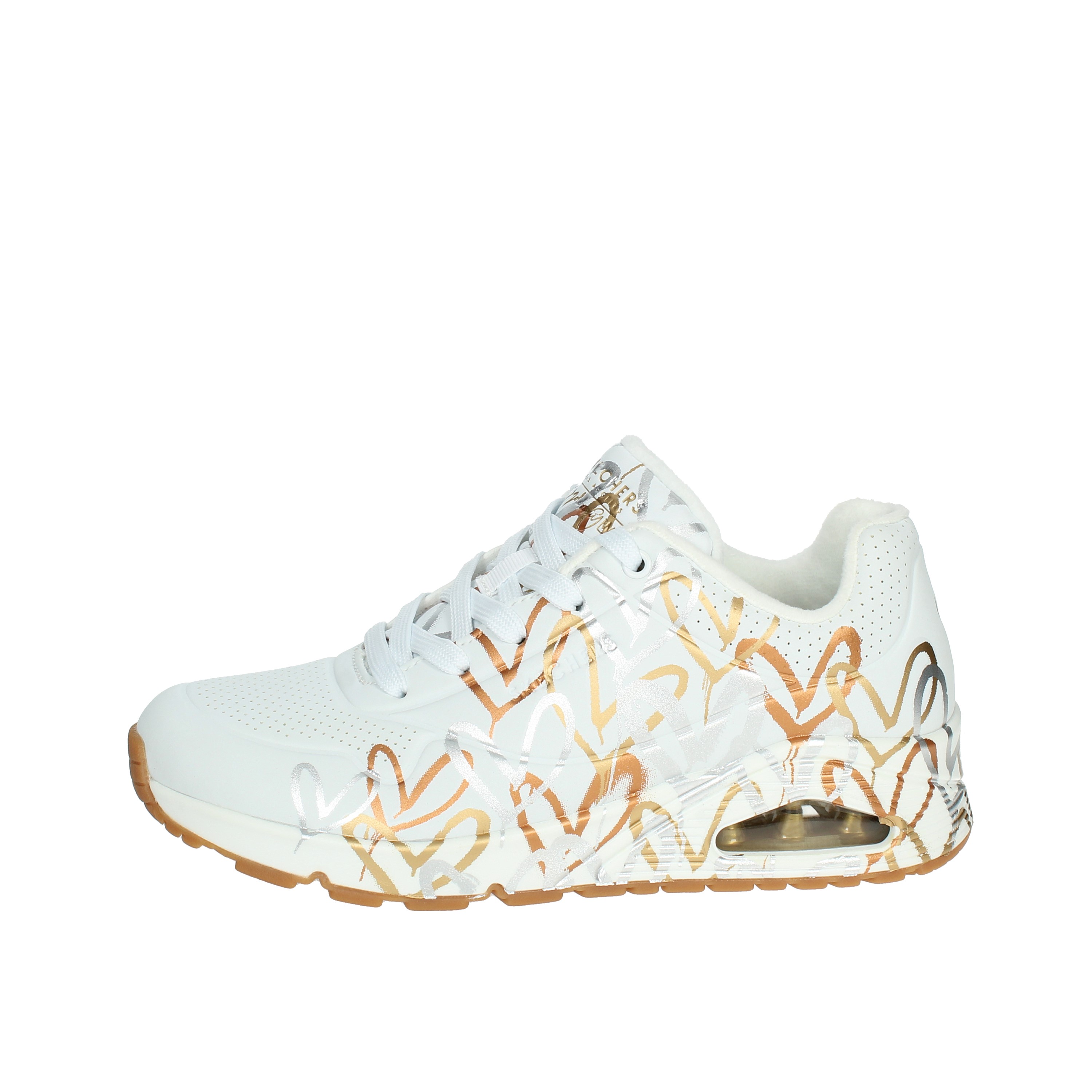 Sneakers Lane bianco con accessori VV23523