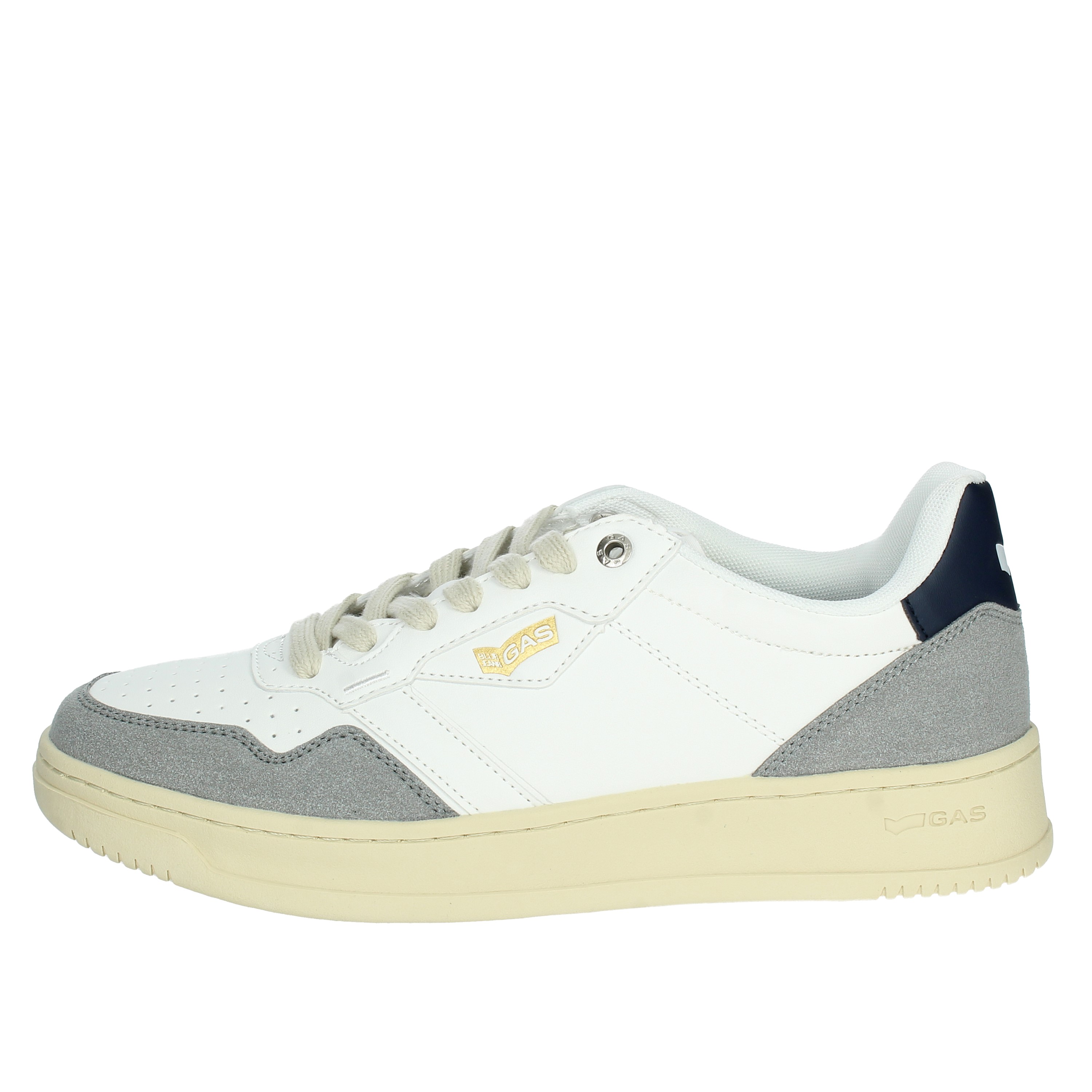 SNEAKERS BASSA GAM324304 BIANCO/BLU