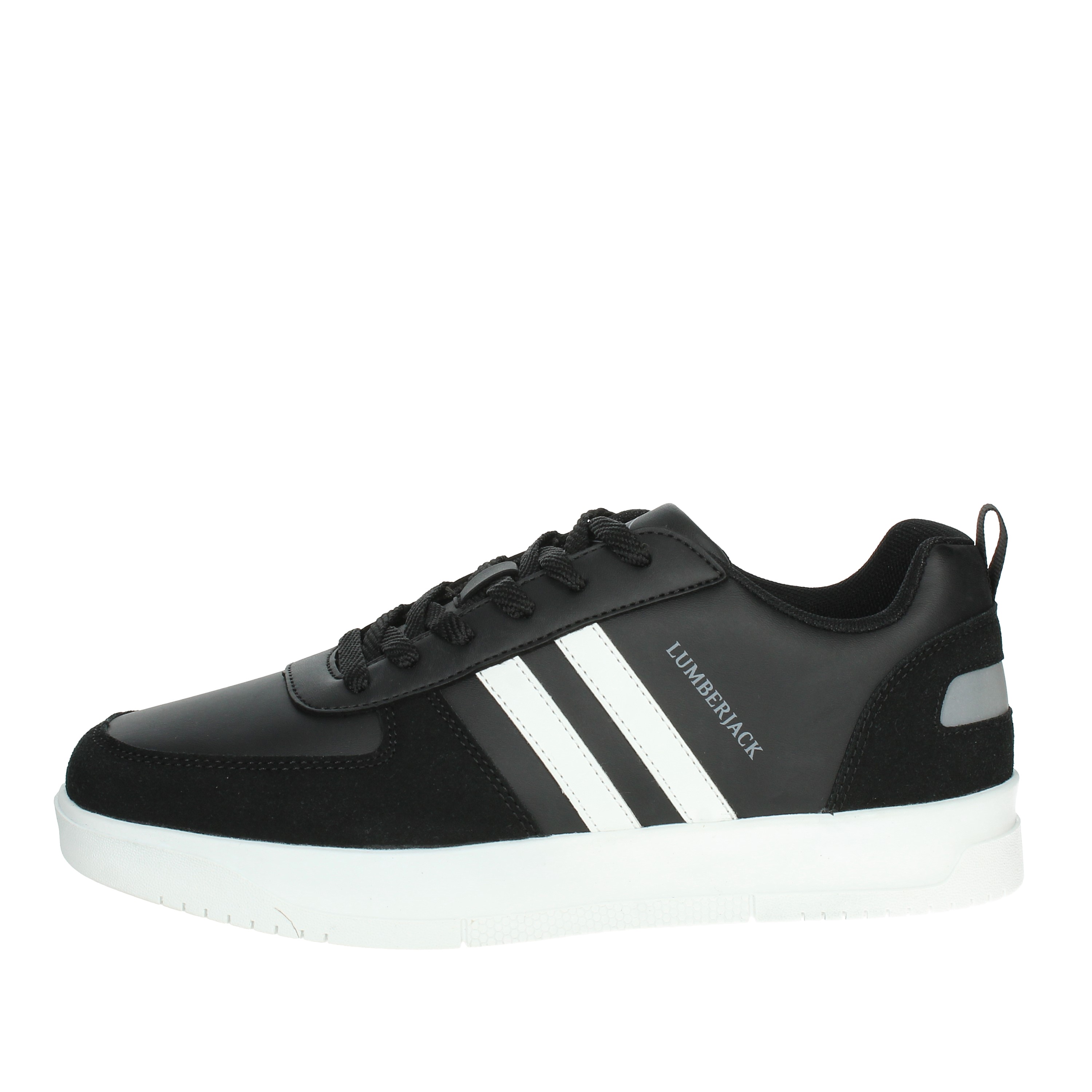 SNEAKERS BASSA SMH9311-001 NERO/BIANCO