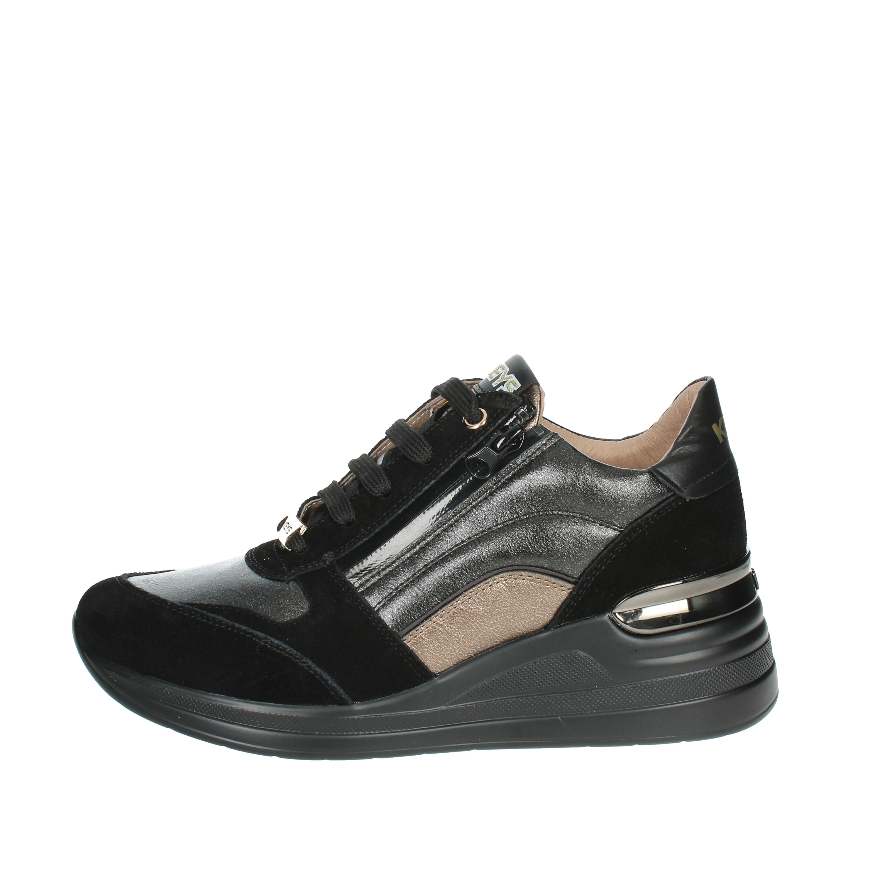 SNEAKERS BASSA K-8327 NERO