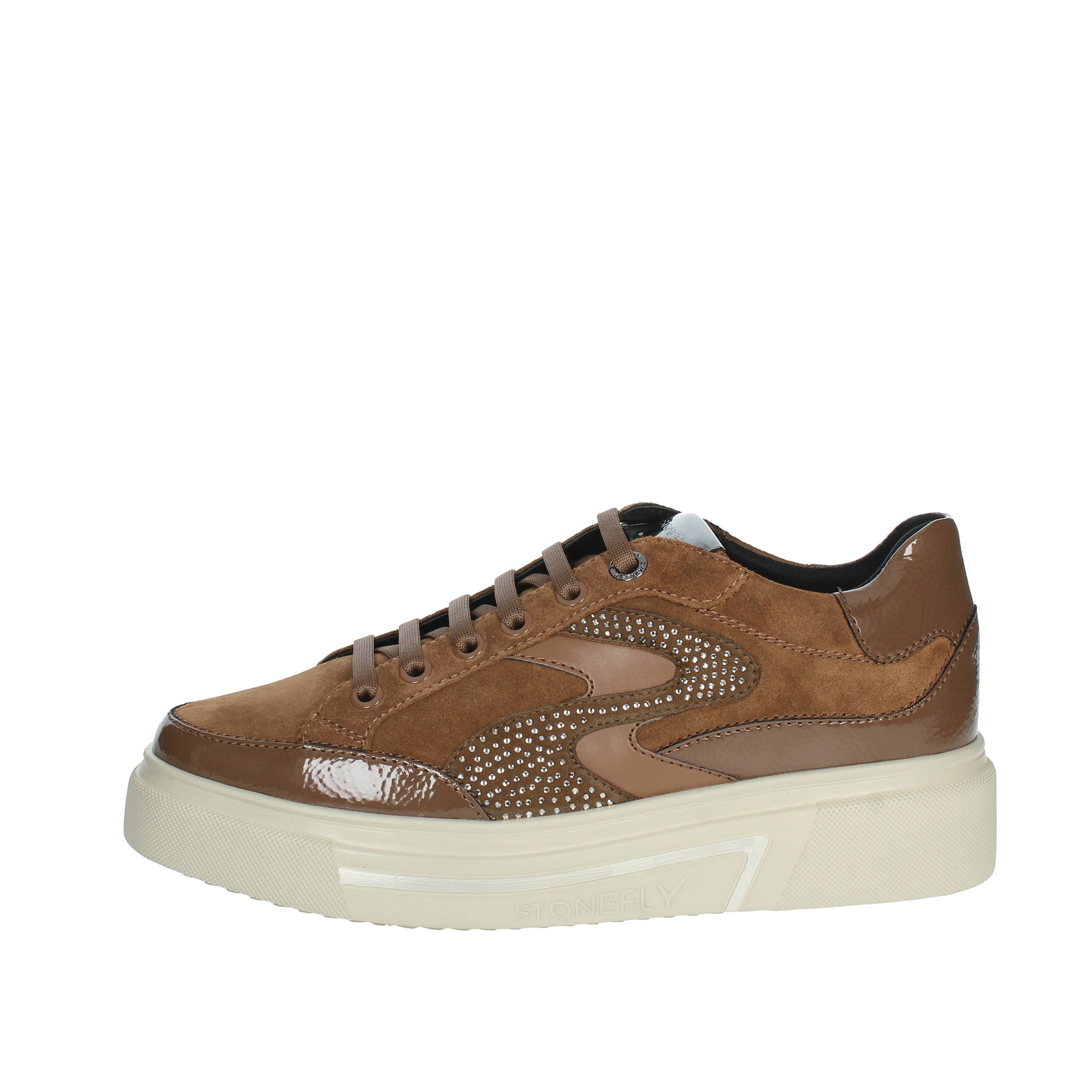 SNEAKERS BASSA 220004 MARRONE