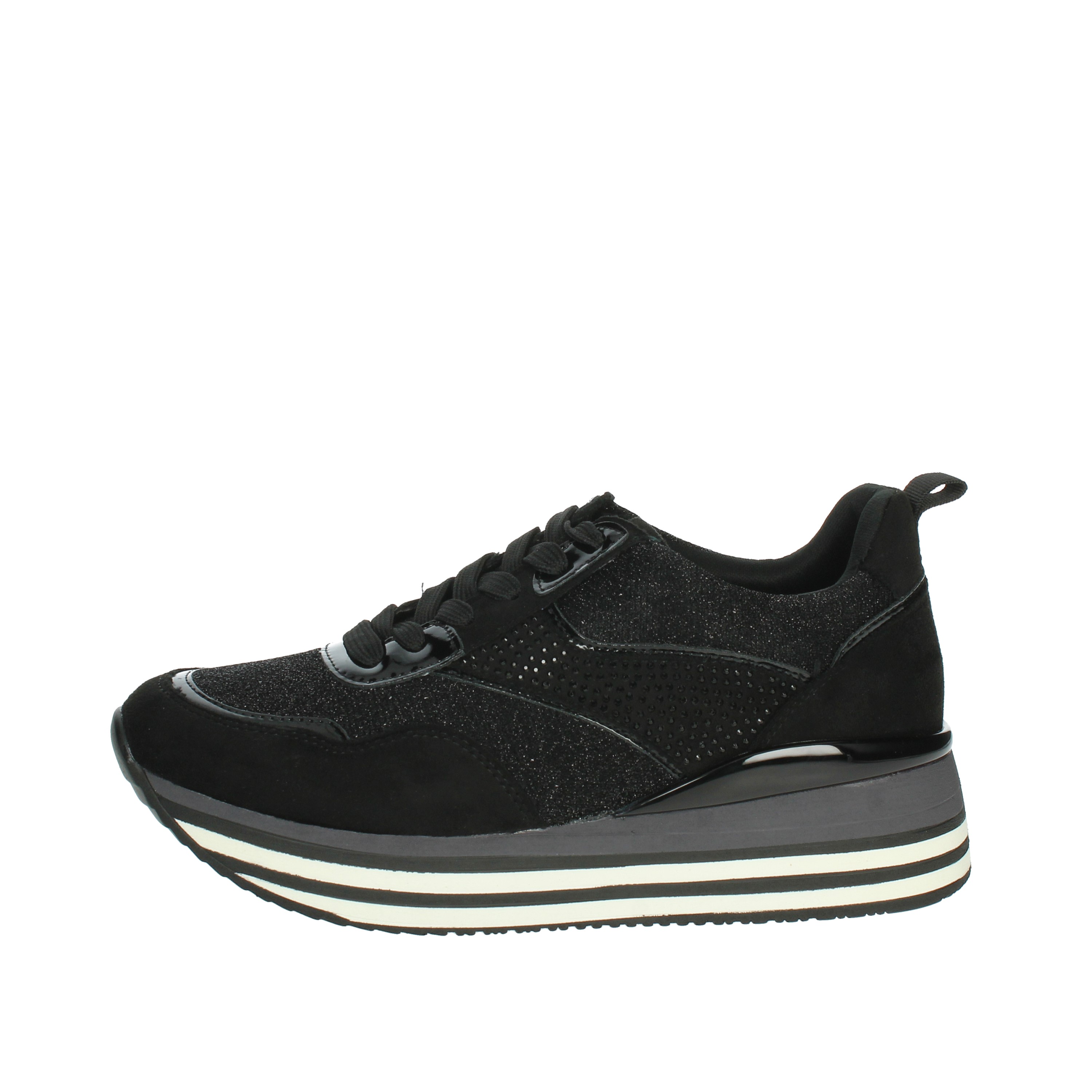 SNEAKERS BASSA CI2001 NERO