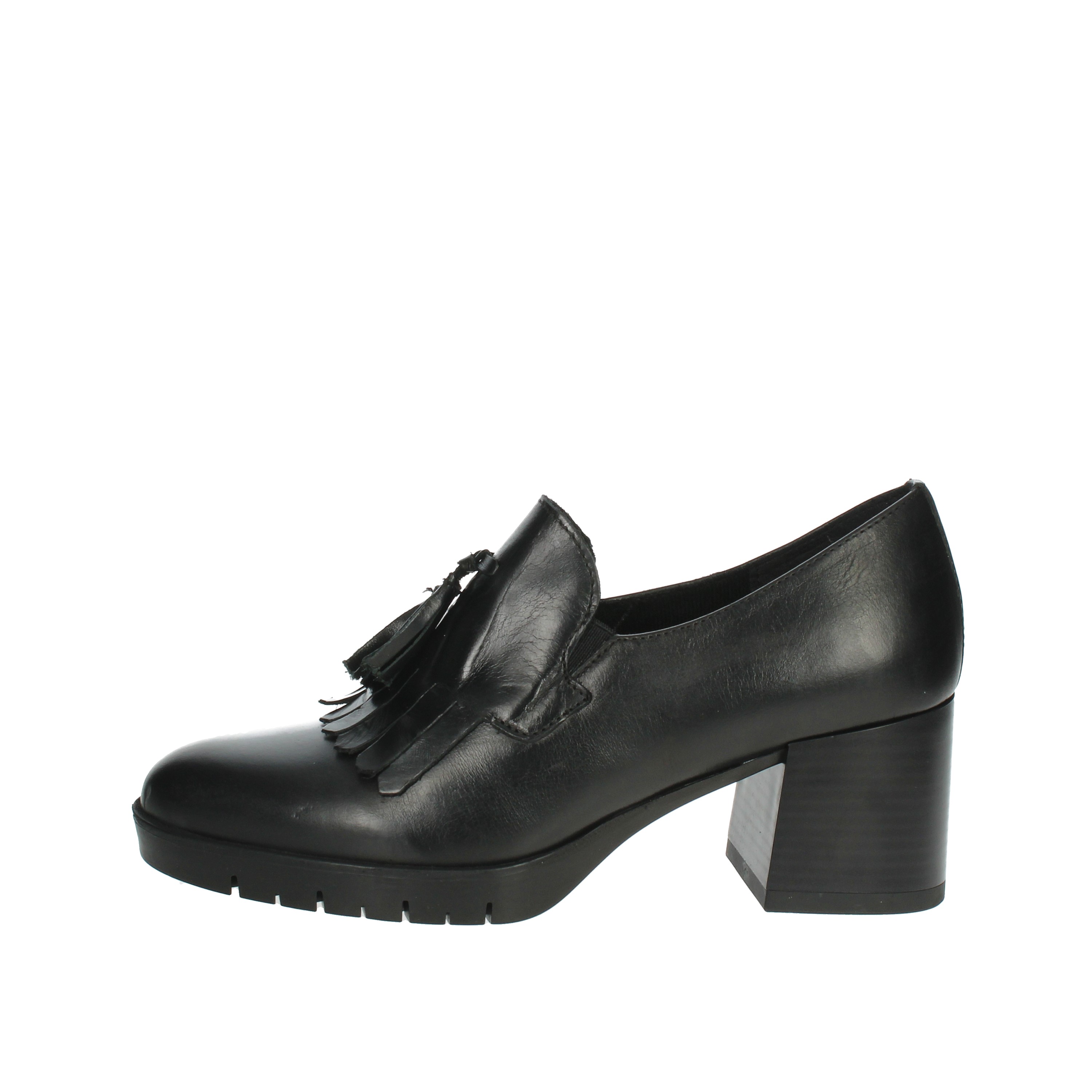 MOCASSINO TACCO PQ2473155 NERO