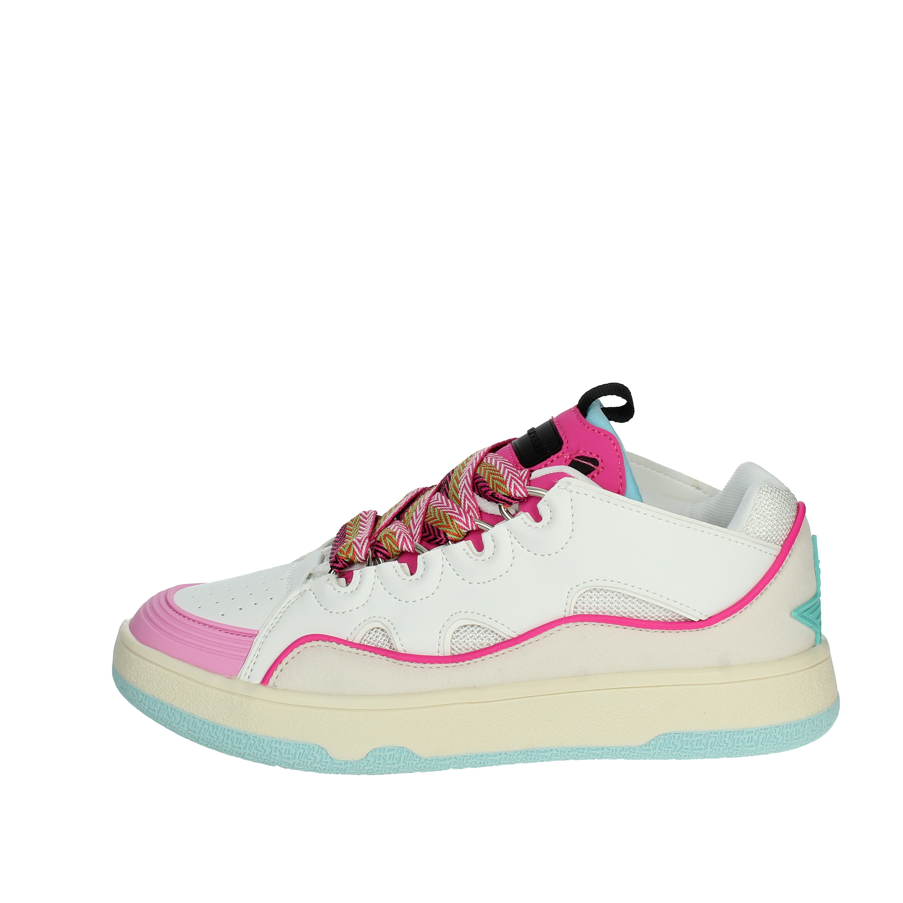 SNEAKERS BASSA SASS230224 BIANCO/ROSA