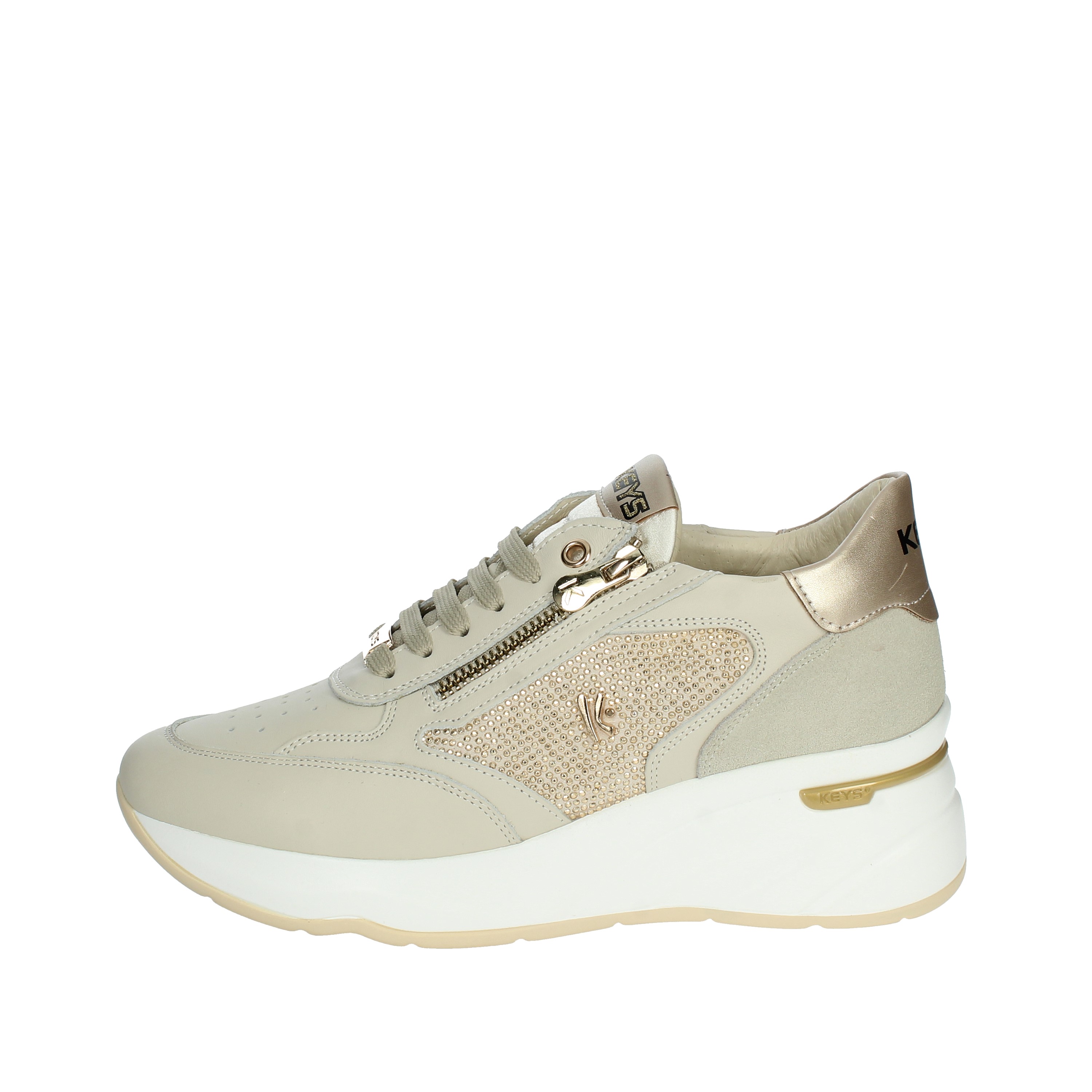 SNEAKERS BASSA K 9045 BEIGE Beige Shoes Point