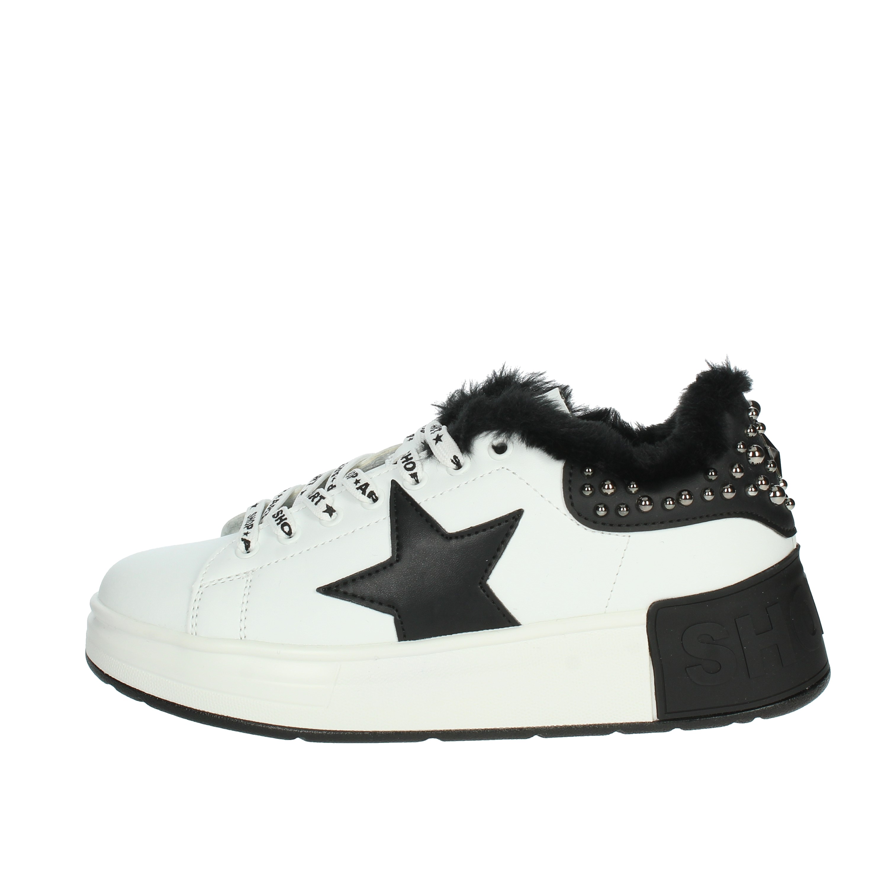 SNEAKERS BASSA SASF230504 BIANCO/NERO