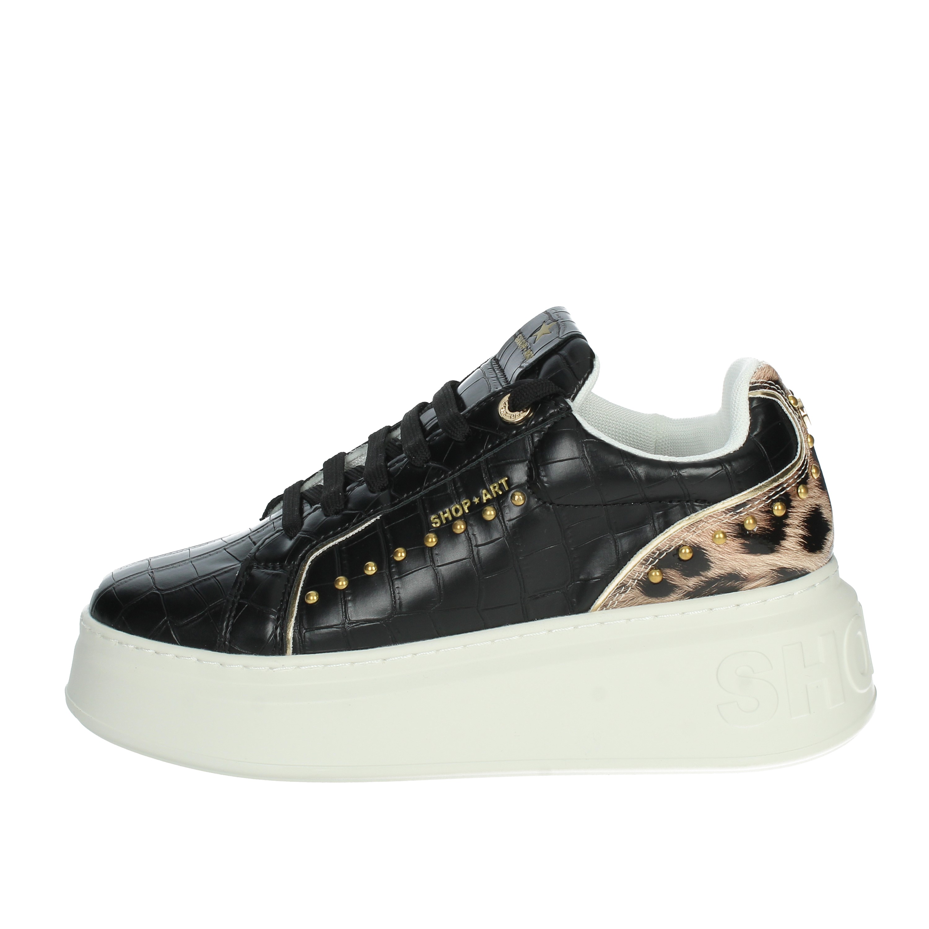 SNEAKERS BASSA SASF230522 NERO/BEIGE