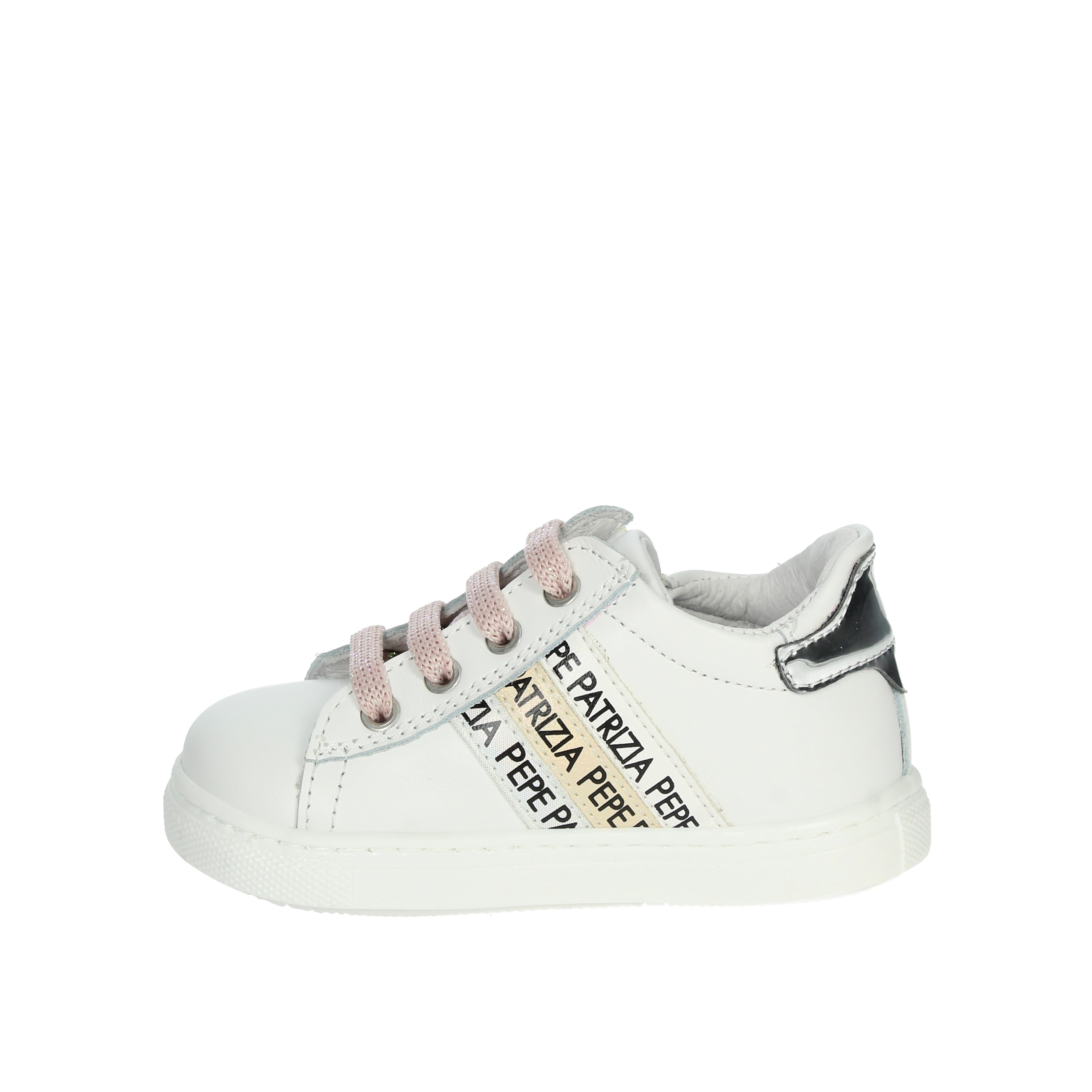 SNEAKERS BASSA JPP122 BIANCO/ARGENTO