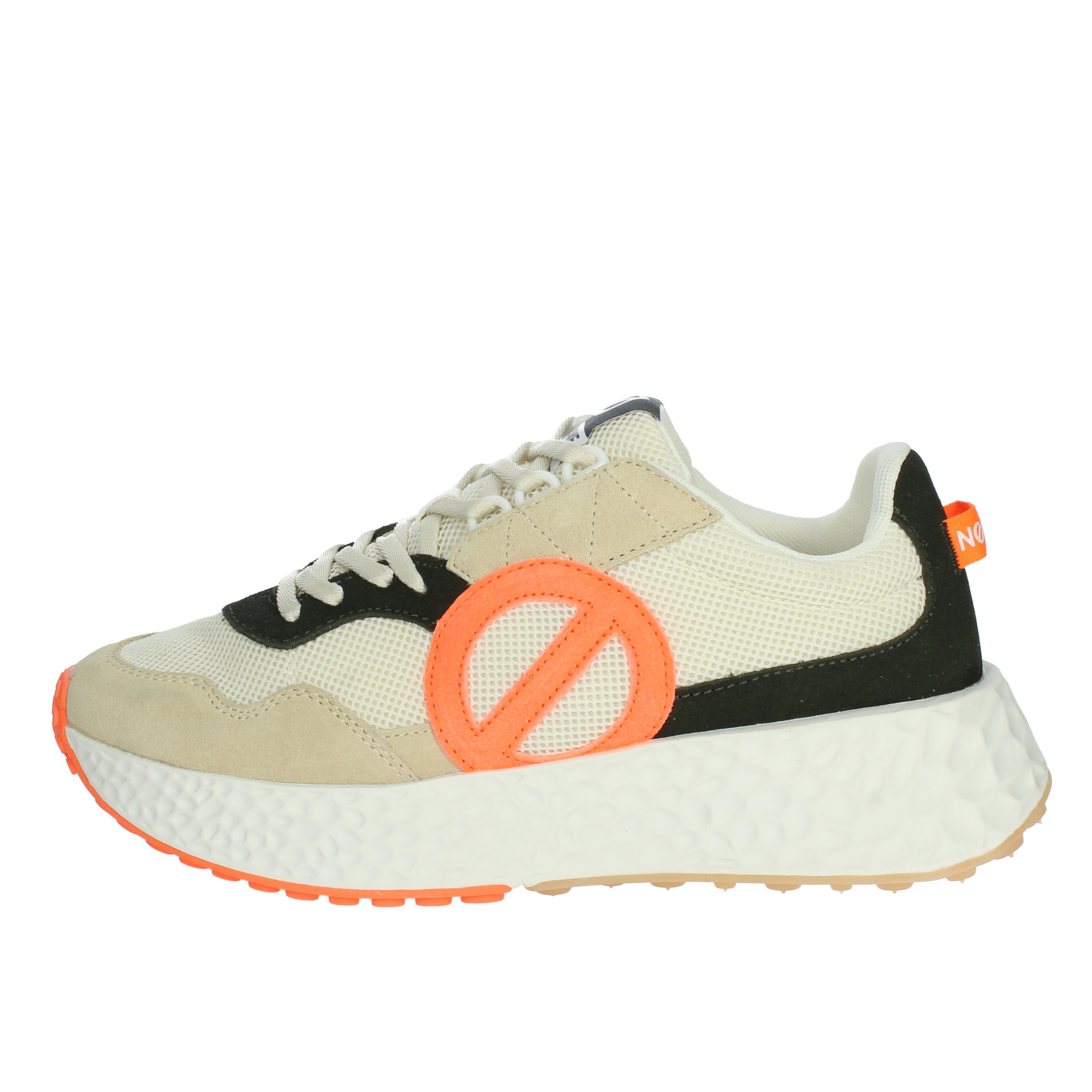 SNEAKERS BASSA CARTER JOGGER BEIGE/ARANCIONE