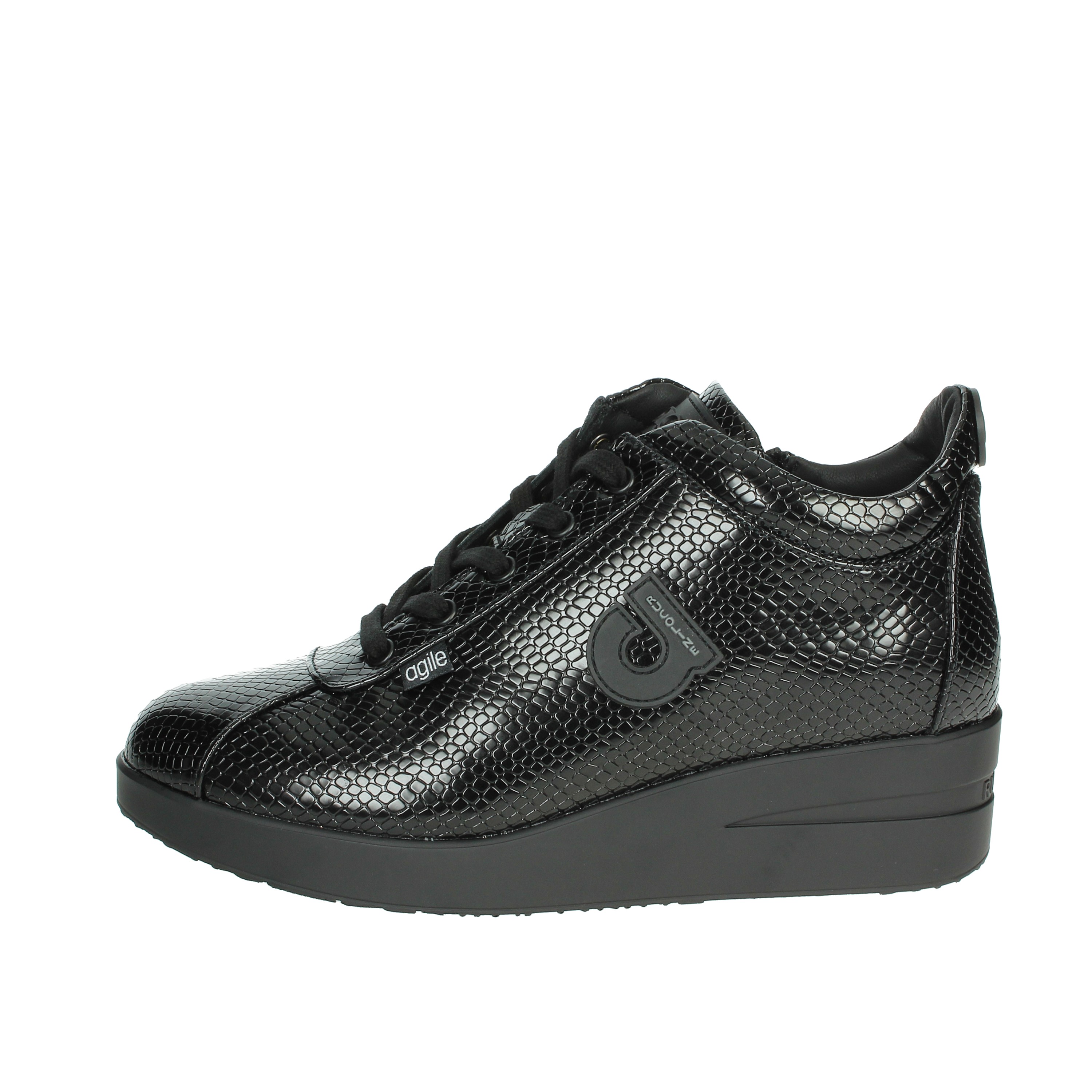 SNEAKERS BASSA JACKIE COUPE NERO