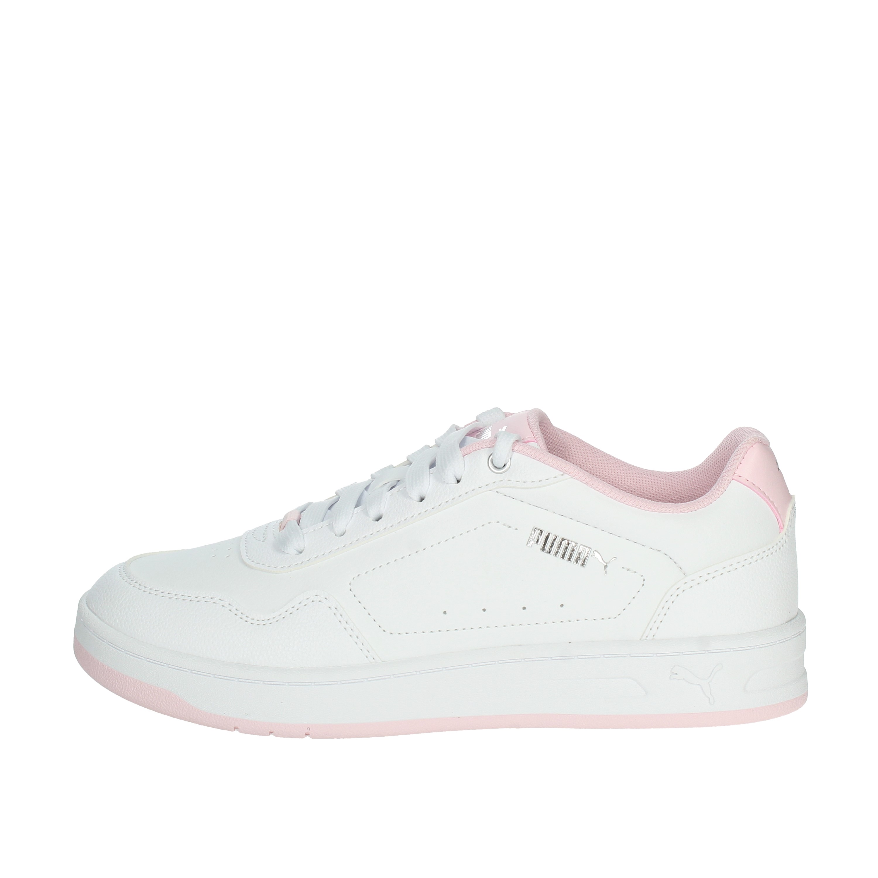 SNEAKERS BASSA 395021 BIANCO/ROSA