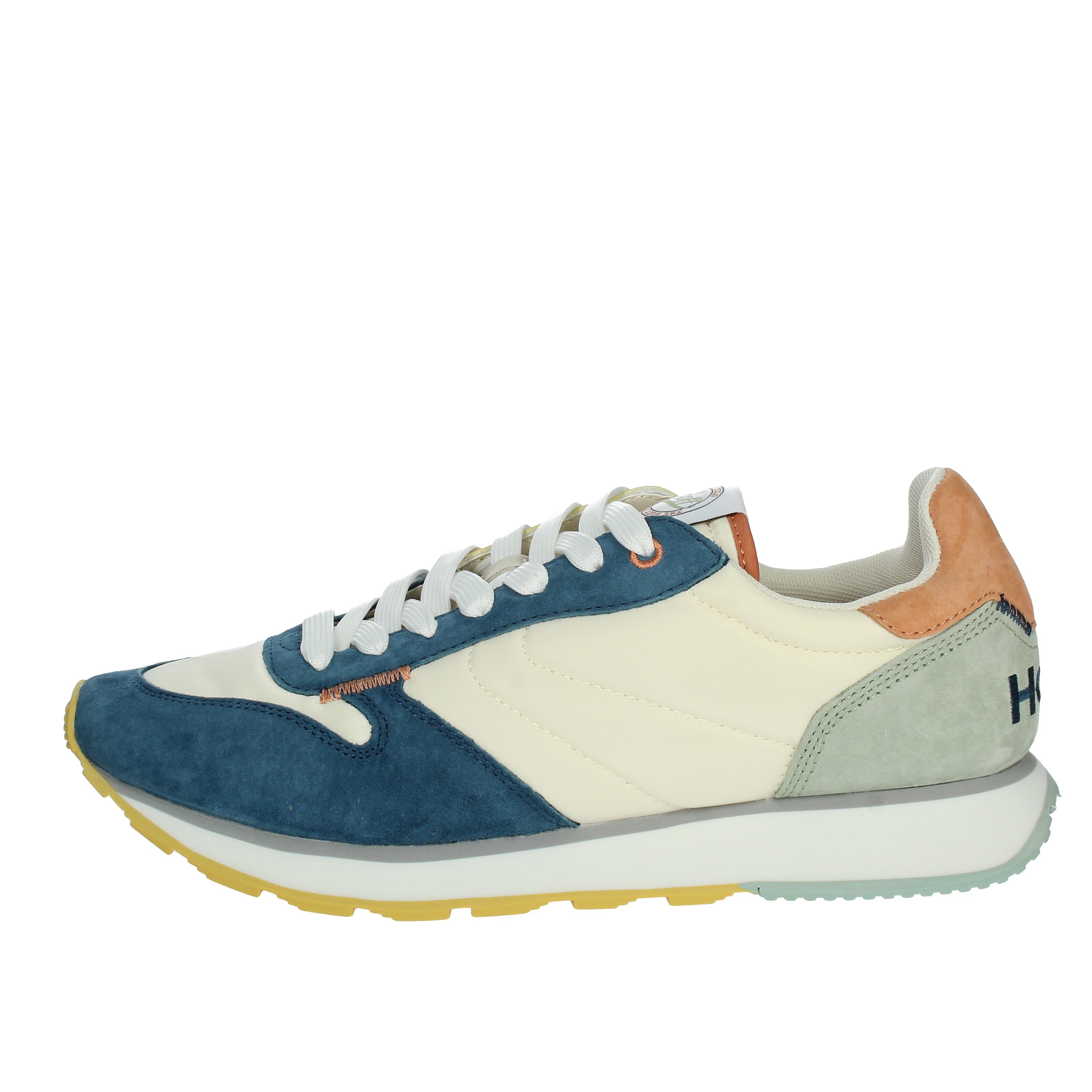 SNEAKERS BASSA PERGAMON BEIGE/BLU