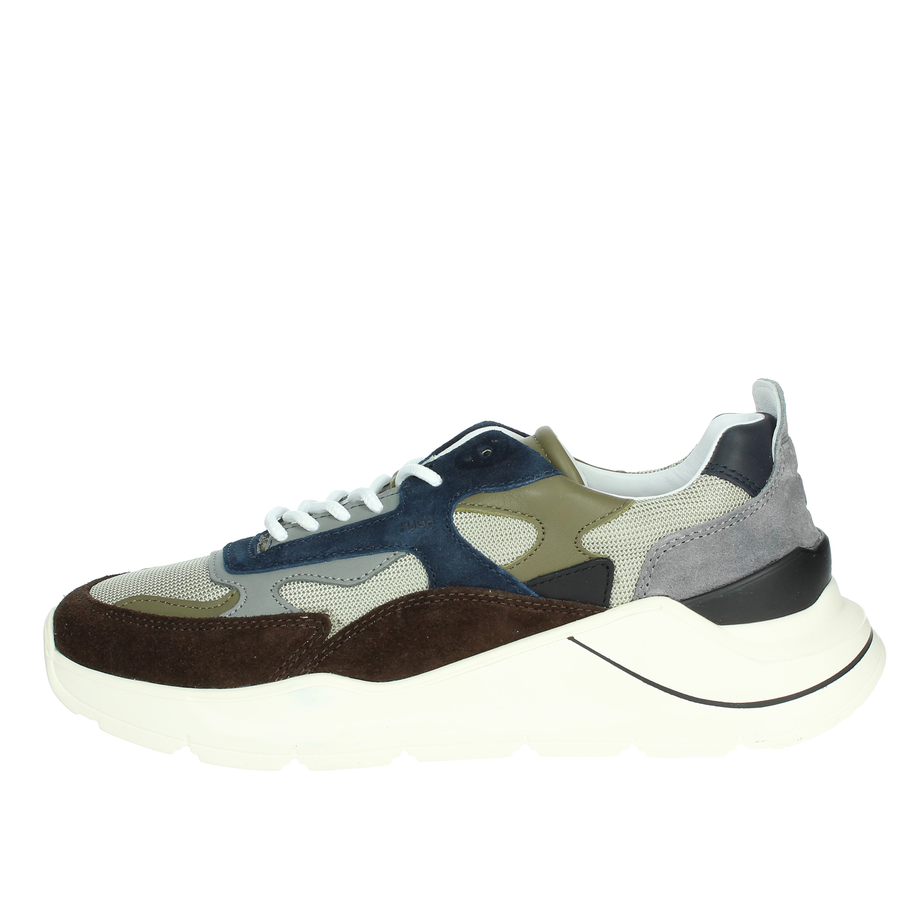 SNEAKERS BASSA M391-FG-DR-AR MARRONE/VERDONE