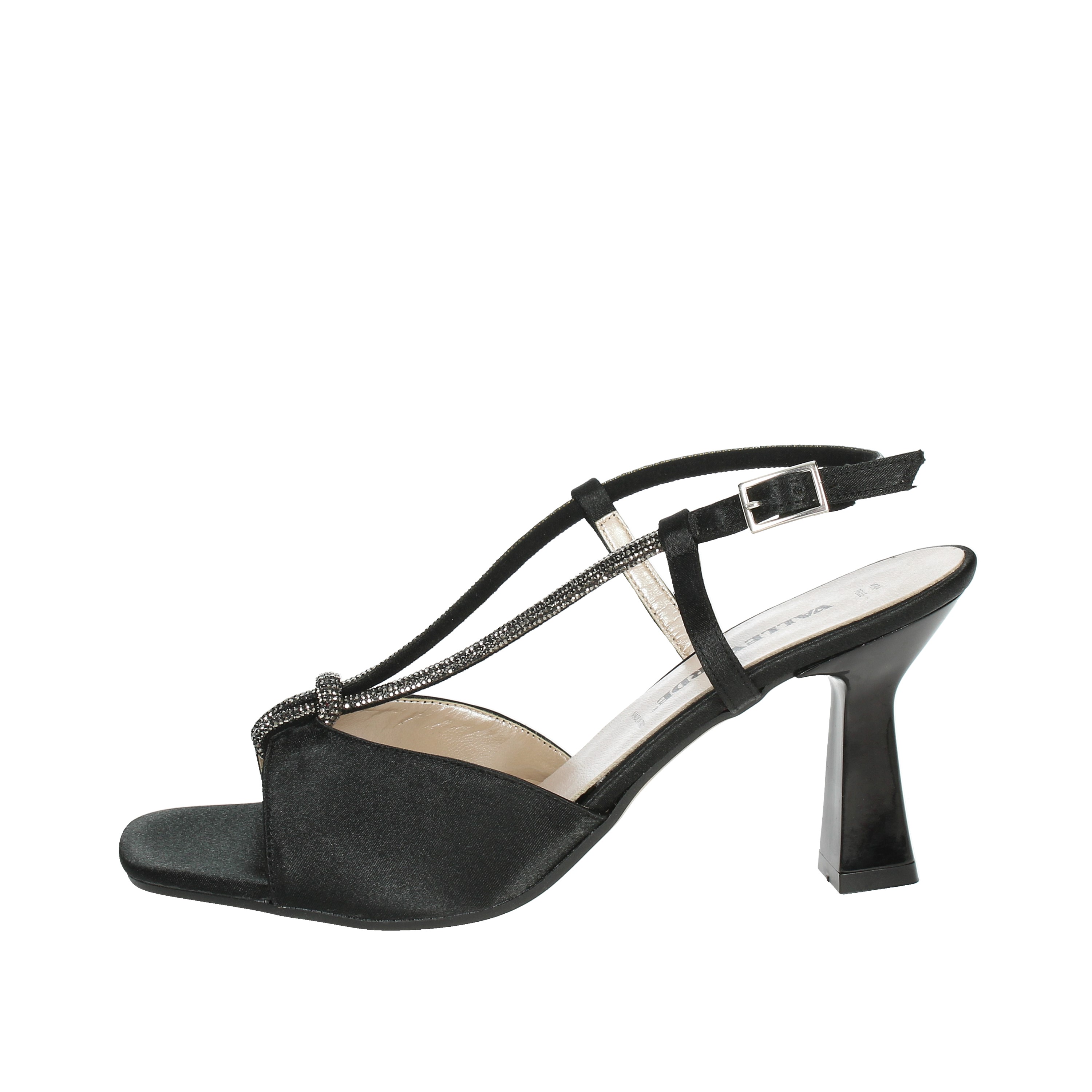 SANDALI CON TACCO 28463 NERO