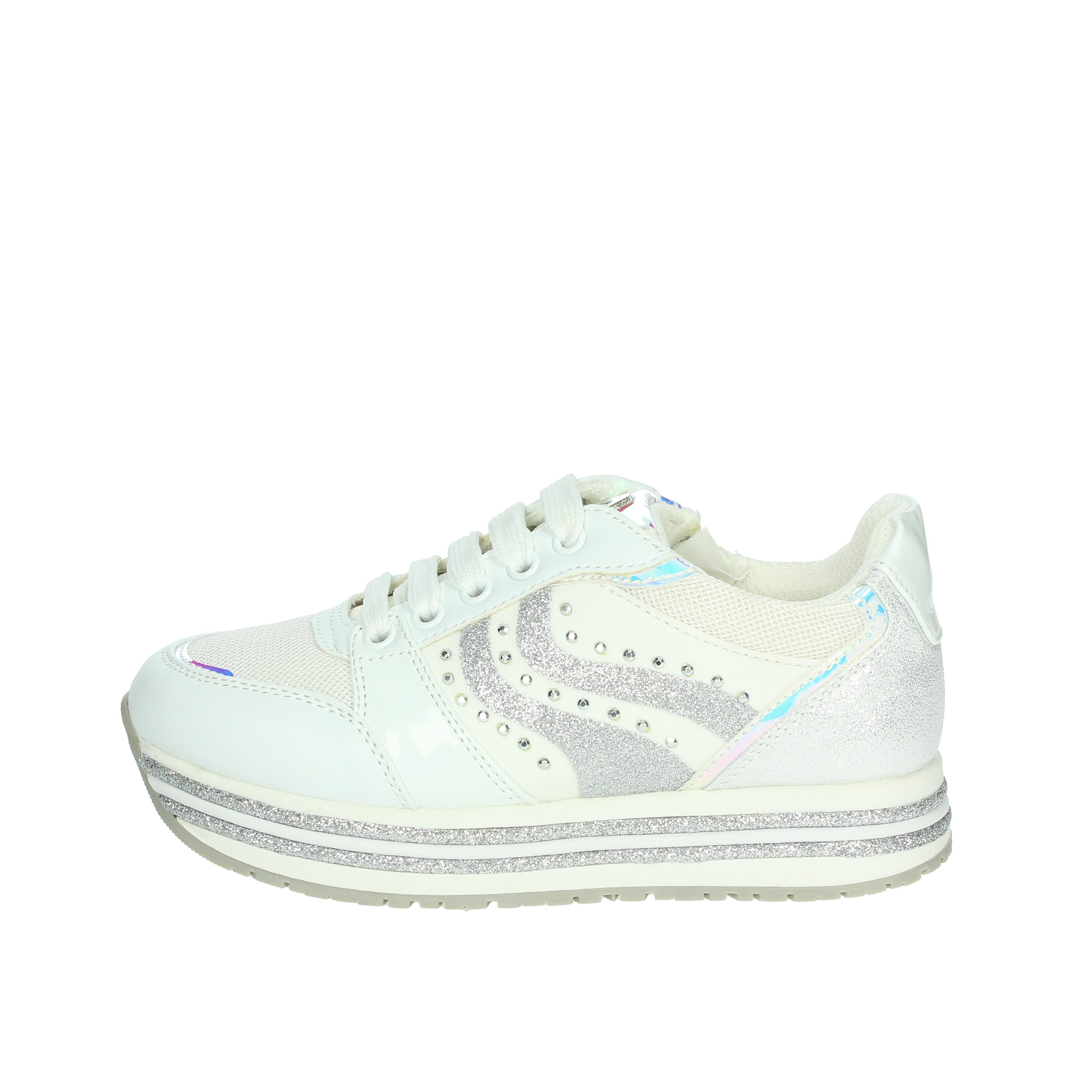 SNEAKERS BASSA AG-16040 BIANCO