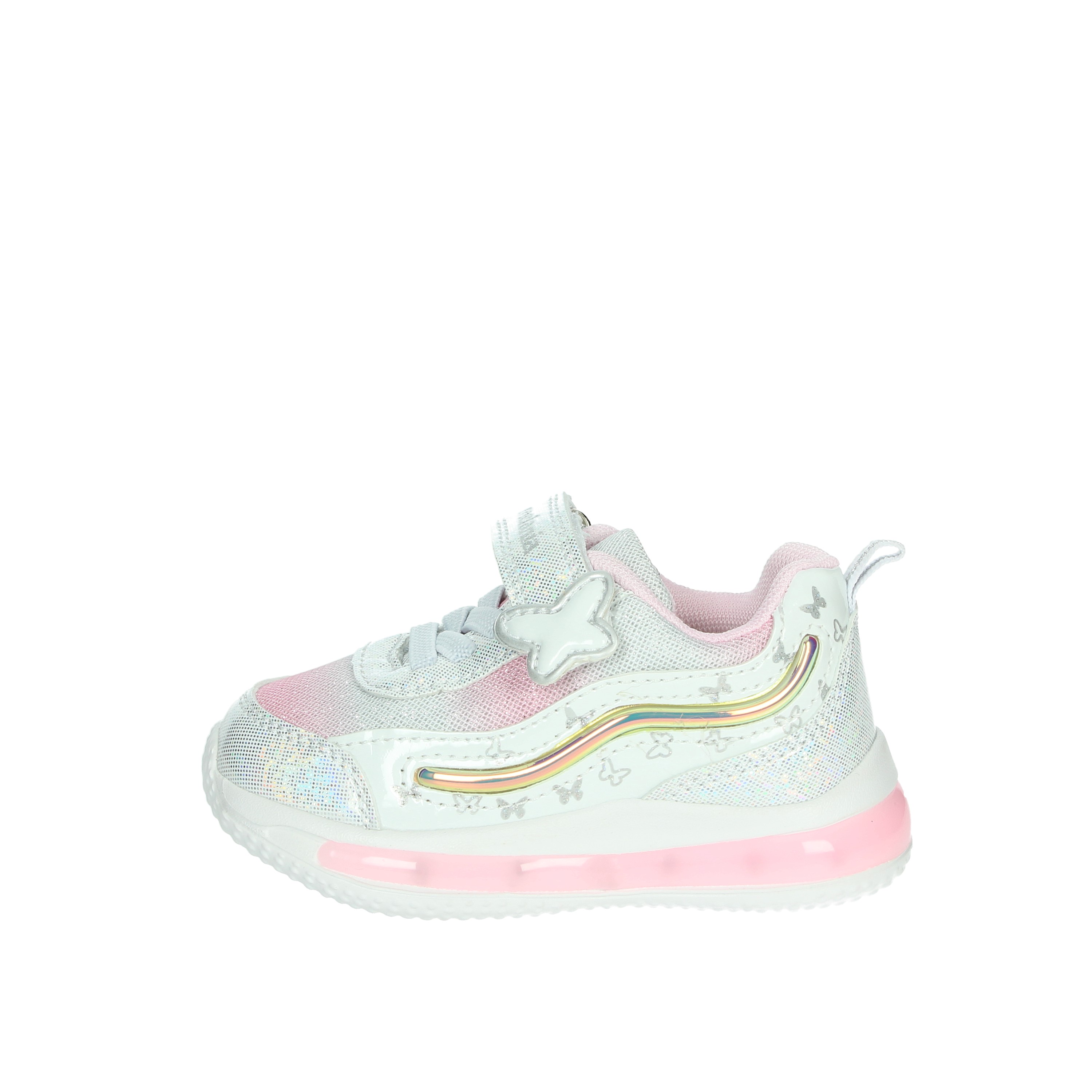 SNEAKERS BASSA M2466 BIANCO/ROSA