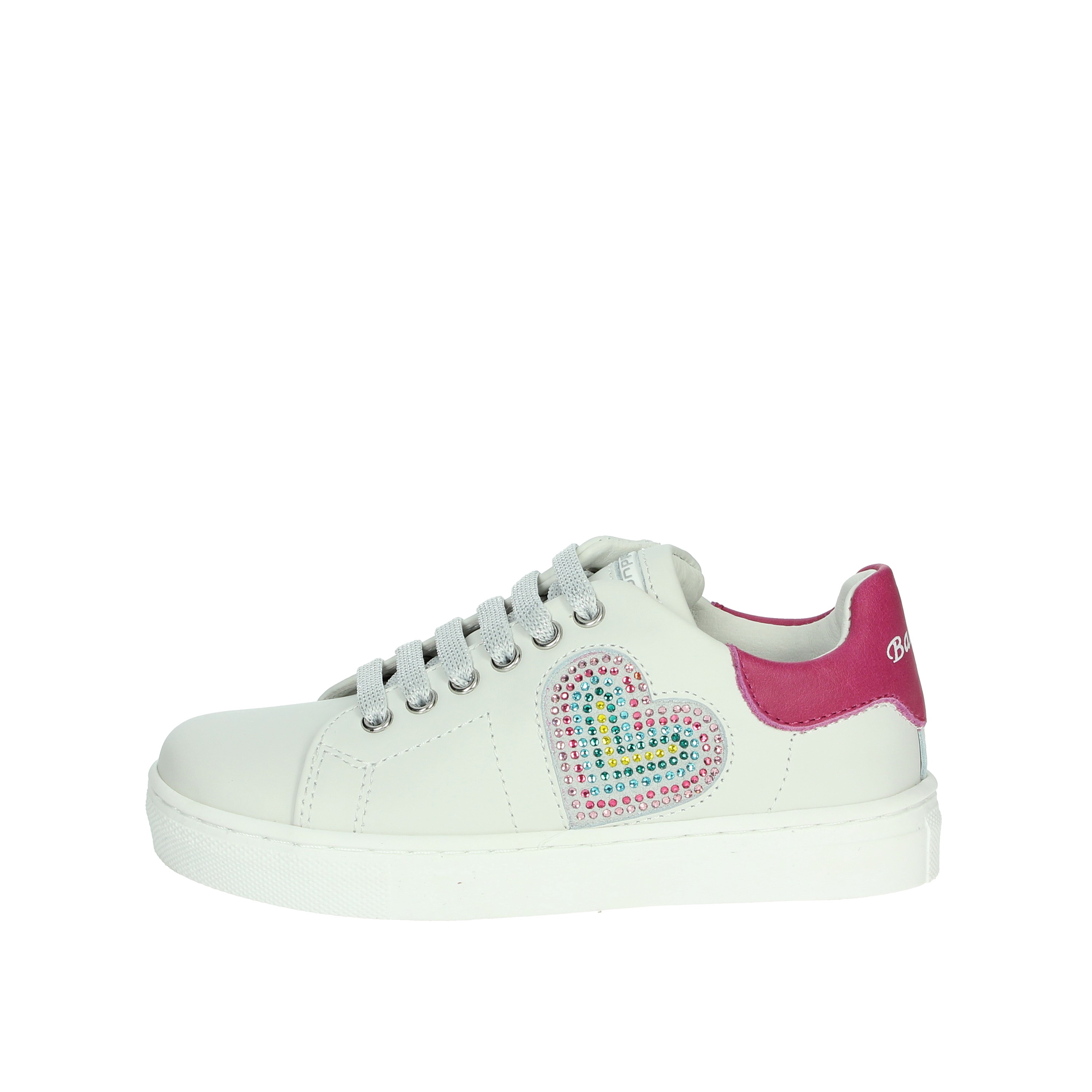 SNEAKERS BASSA BUTT1832 BIANCO/FUCSIA