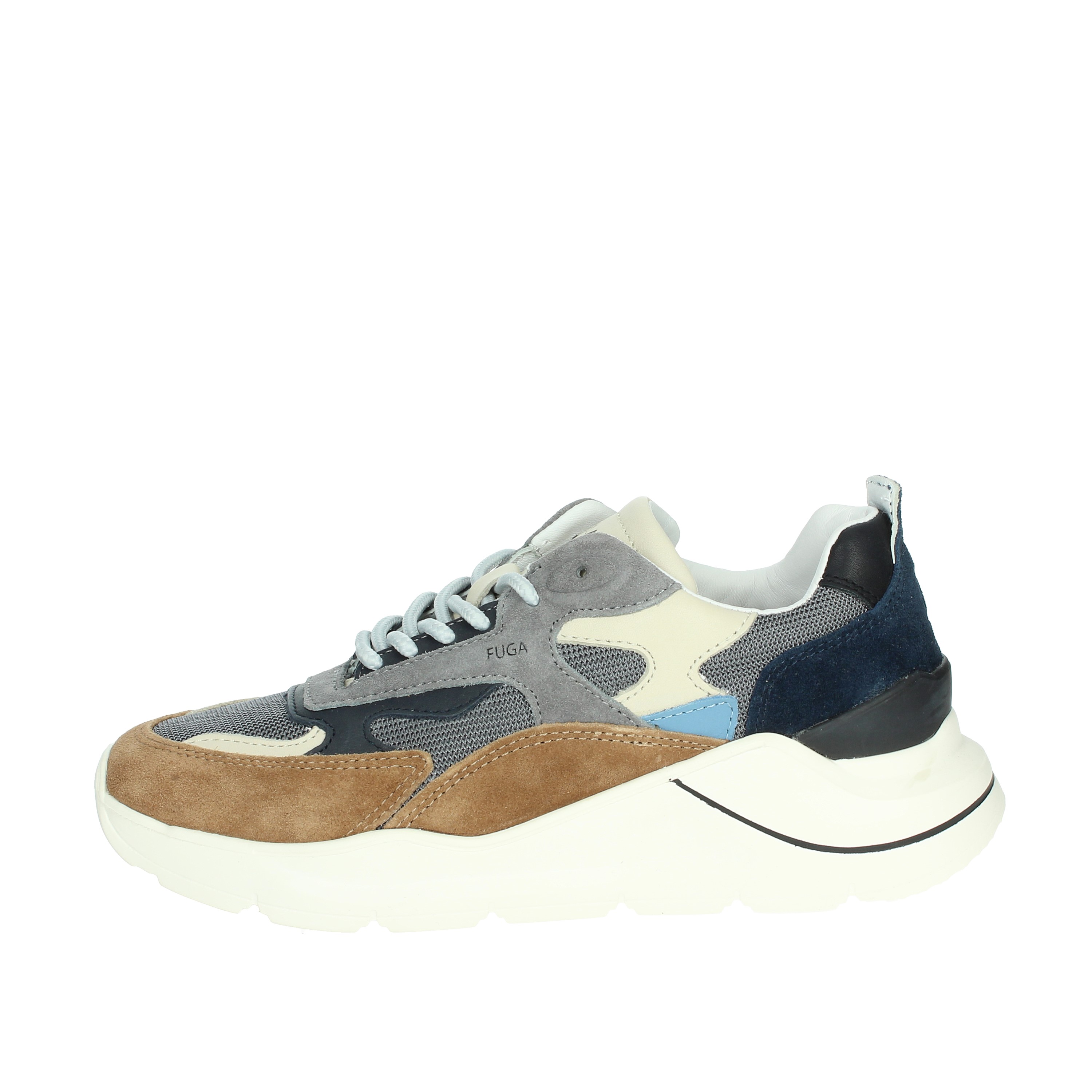 SNEAKERS BASSA W391-FG-DR-DGJ GRIGIO/CUOIO