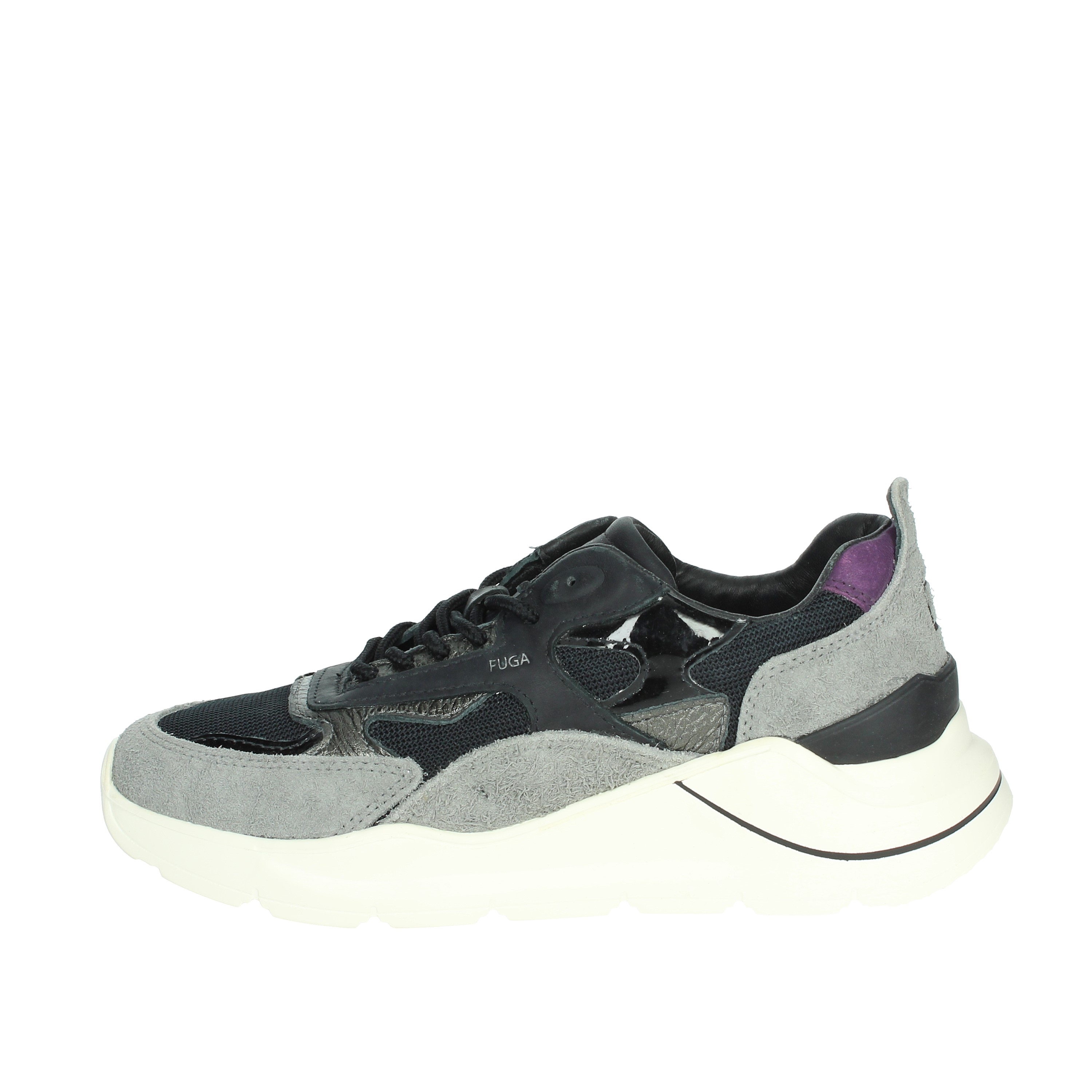 SNEAKERS BASSA W391-FG-HA-BK NERO/GRIGIO