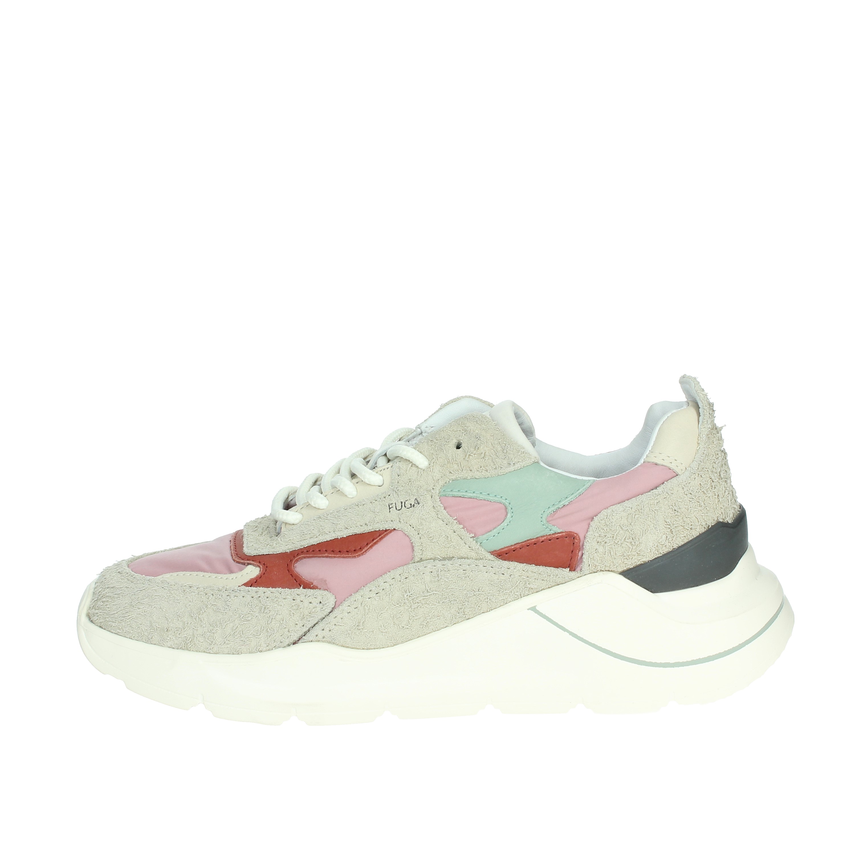 SNEAKERS BASSA W391-FG-HA-PK BEIGE/ROSA