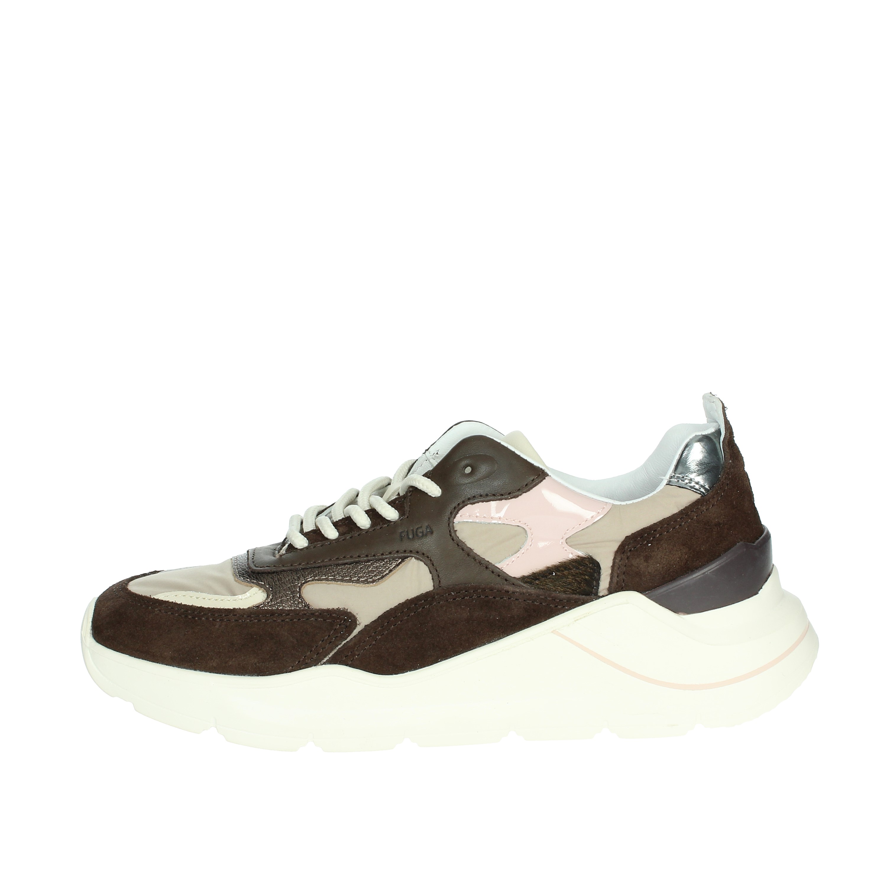 SNEAKERS BASSA W391-FG-NY-ER MARRONE/BEIGE