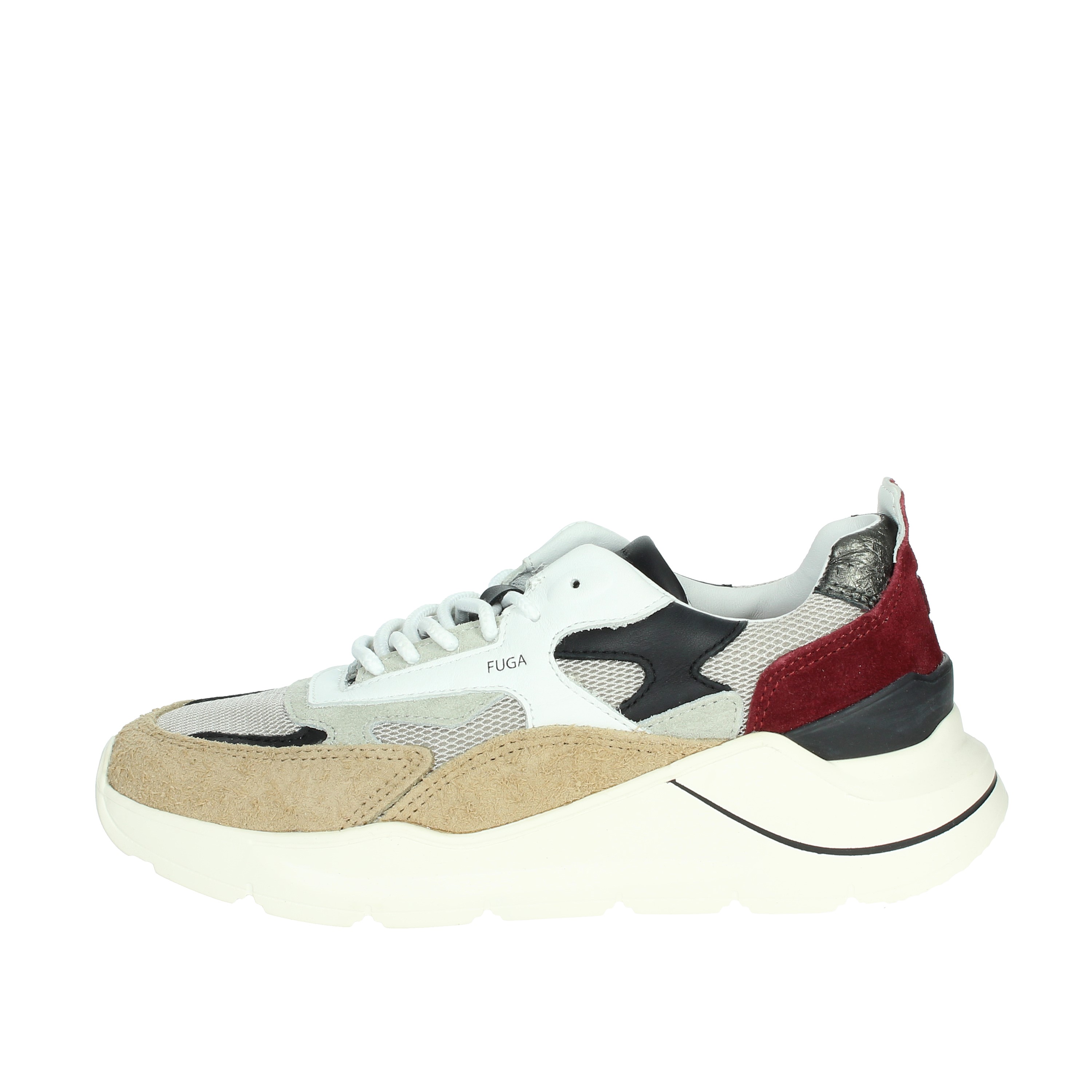 SNEAKERS BASSA W391-FG-ME-BIJ BEIGE/BIANCO