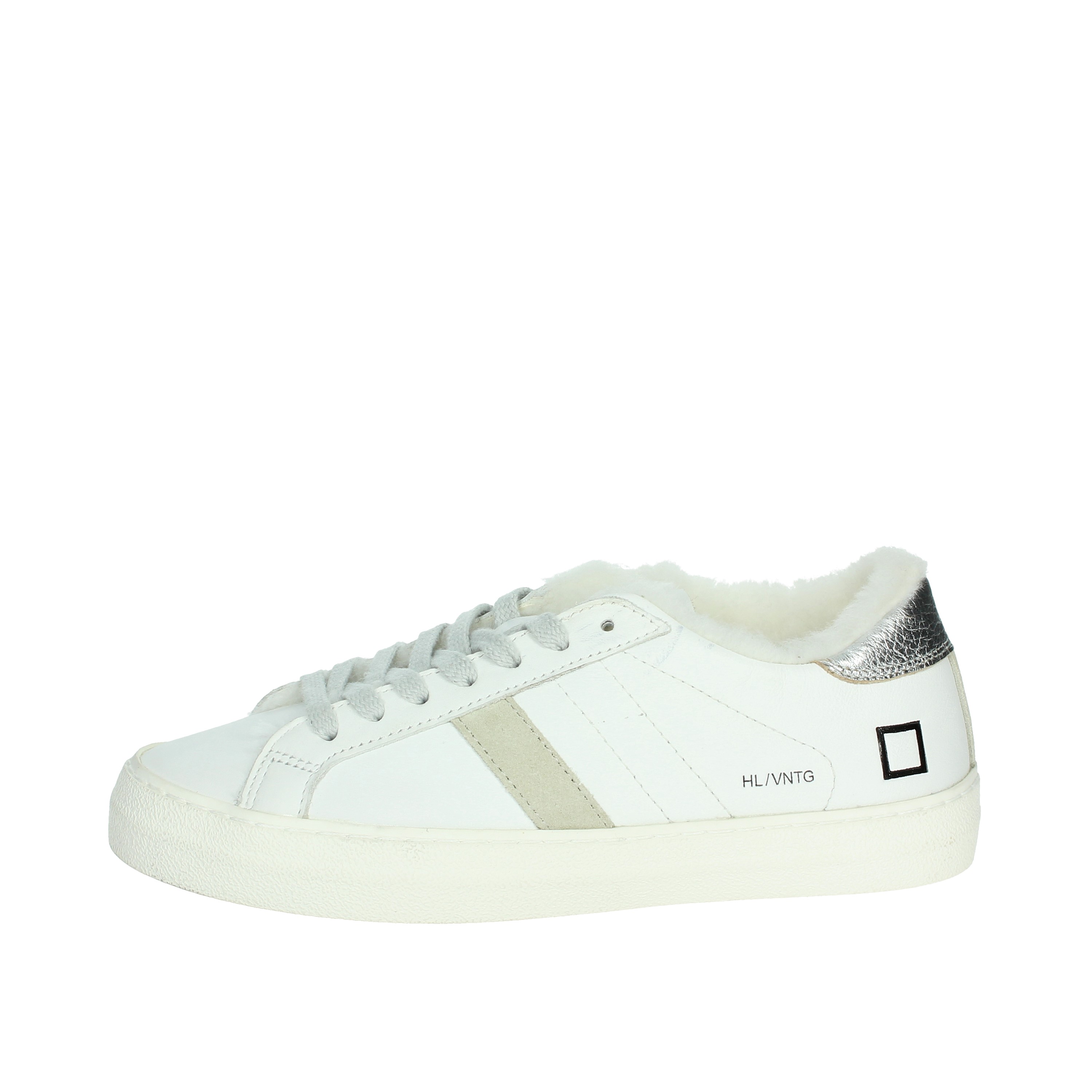 SNEAKERS BASSA W391-HLF-VC-WS BIANCO/ARGENTO