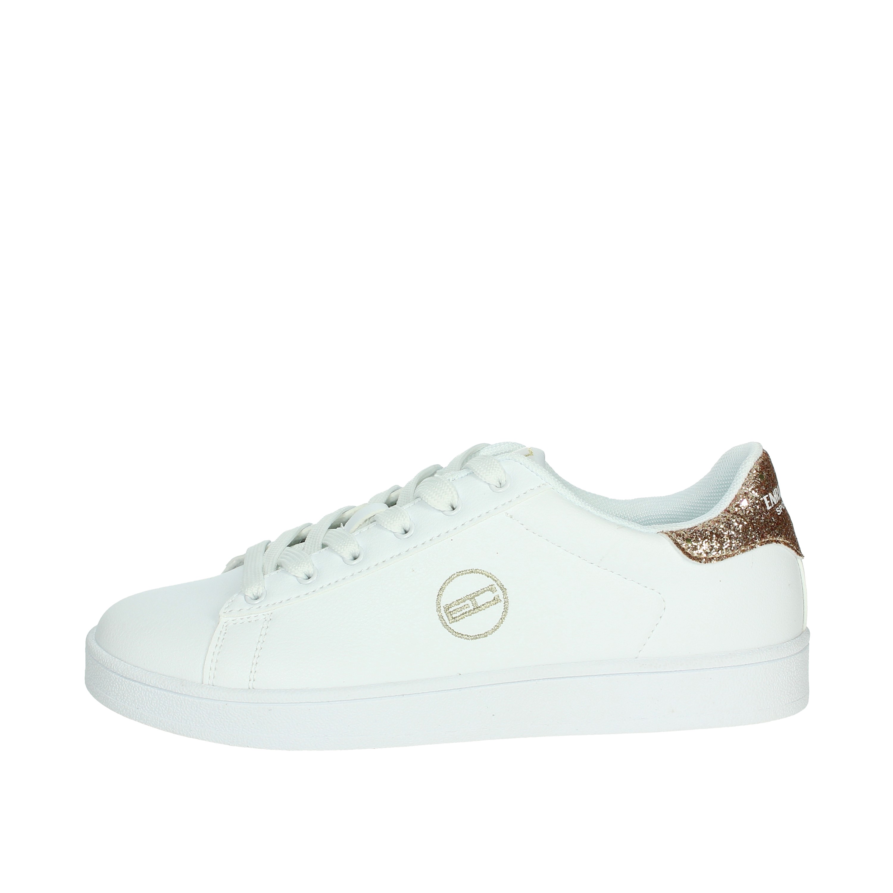 SNEAKERS BASSA CSW414214 BIANCO/ORO