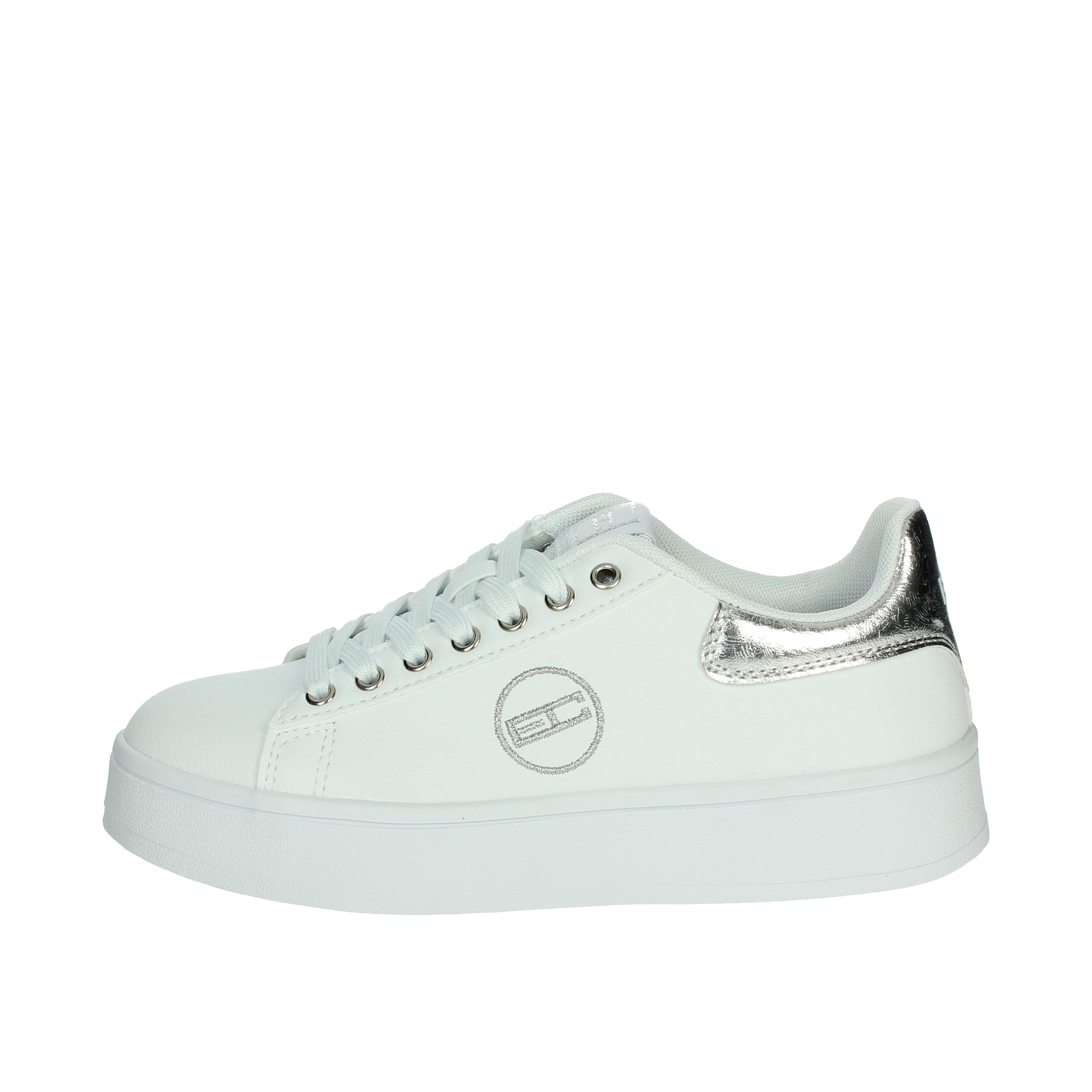 SNEAKERS BASSA CSW414257 BIANCO/ARGENTO