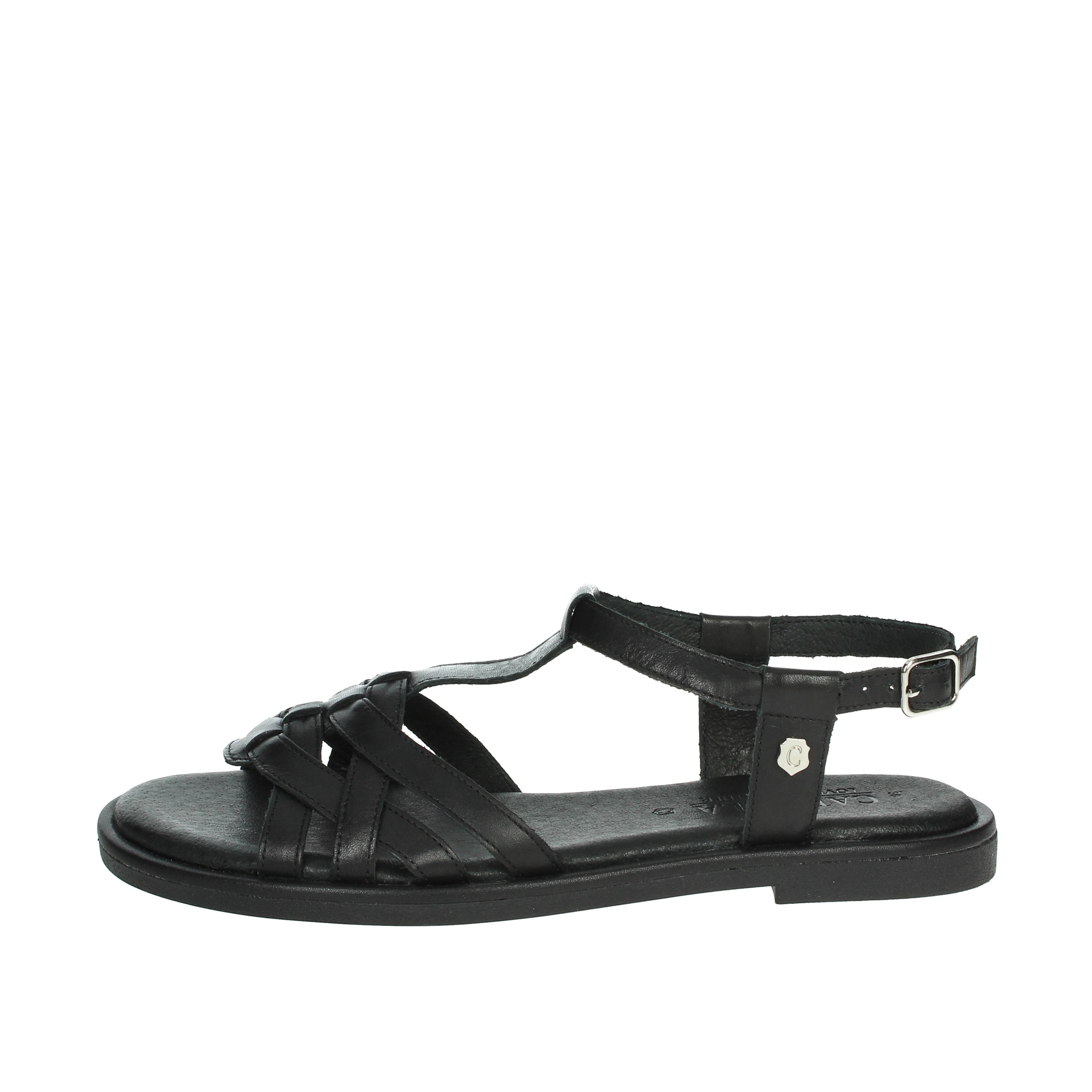 SANDALI BASSI 68264 NERO